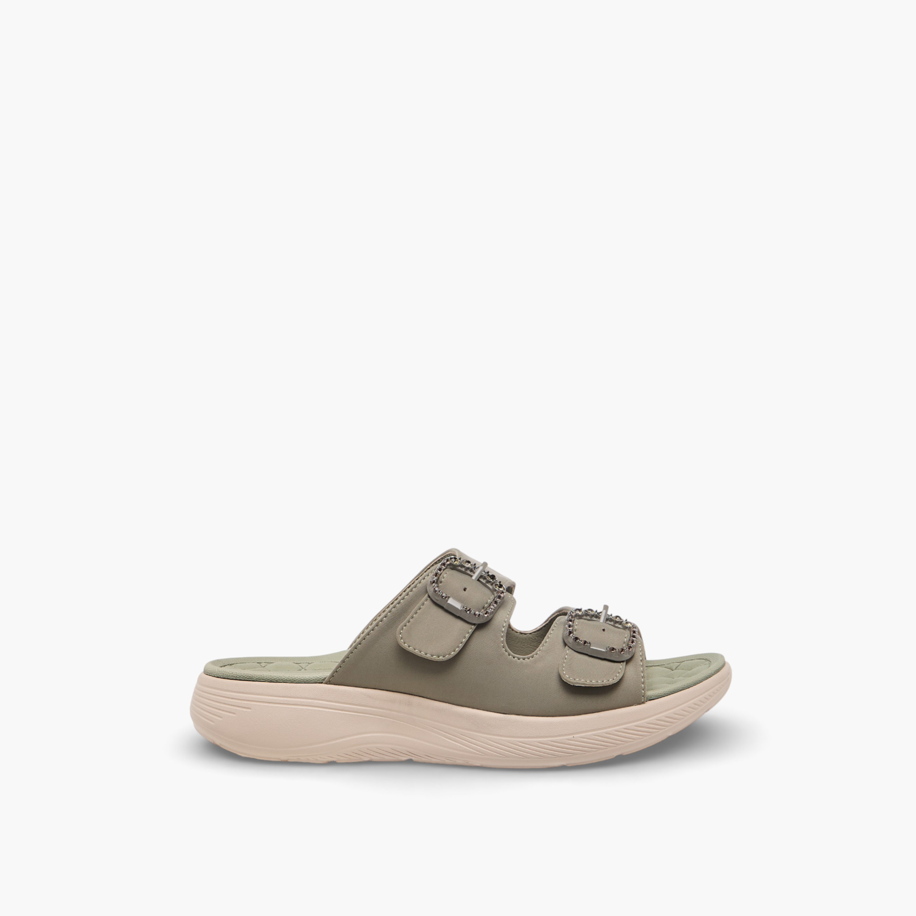 شبشب مريح مزين بإبزيم للنساء من لو كونفورت-women-shoes-sandals-heeled-image-4