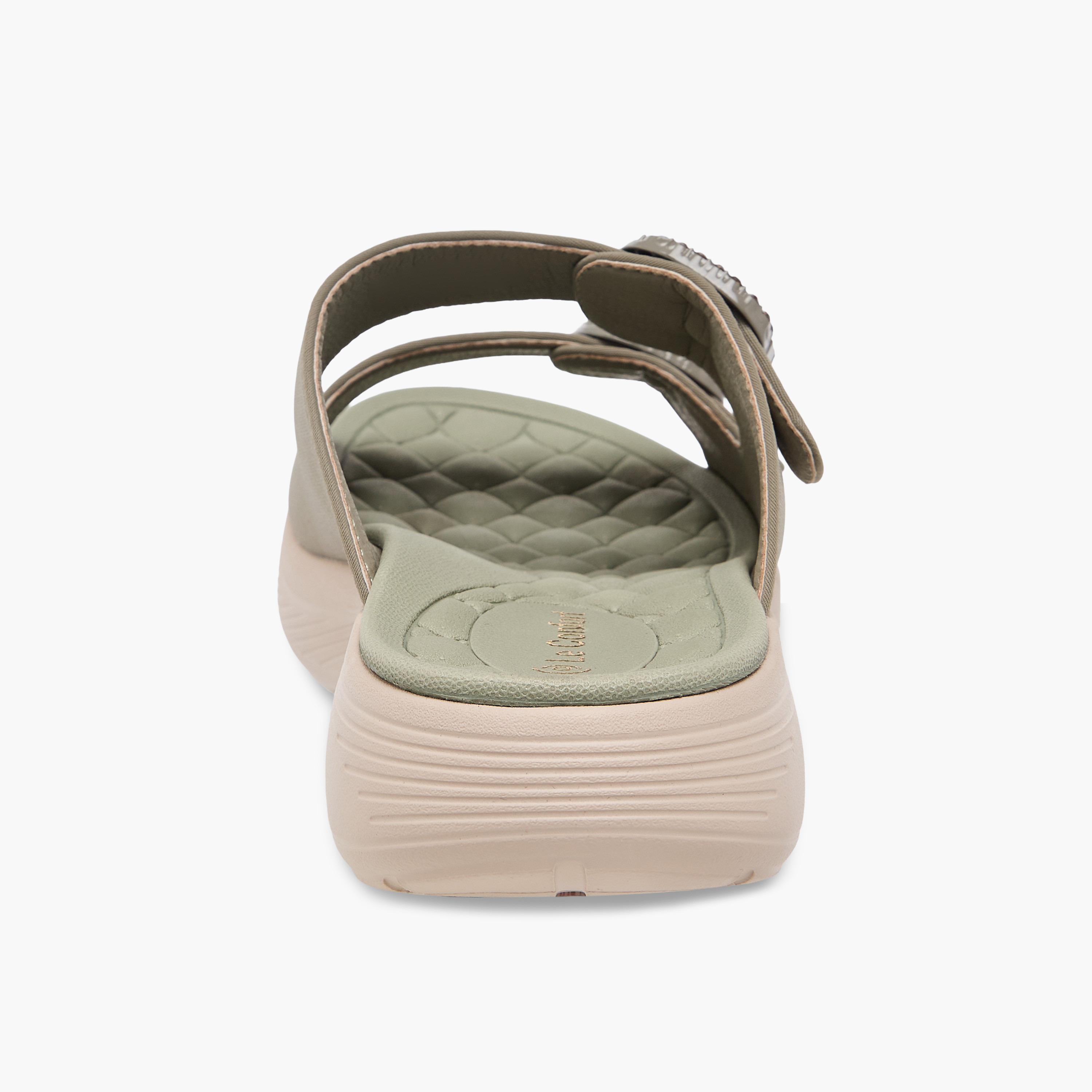 شبشب مريح مزين بإبزيم للنساء من لو كونفورت-women-shoes-sandals-heeled-image-2