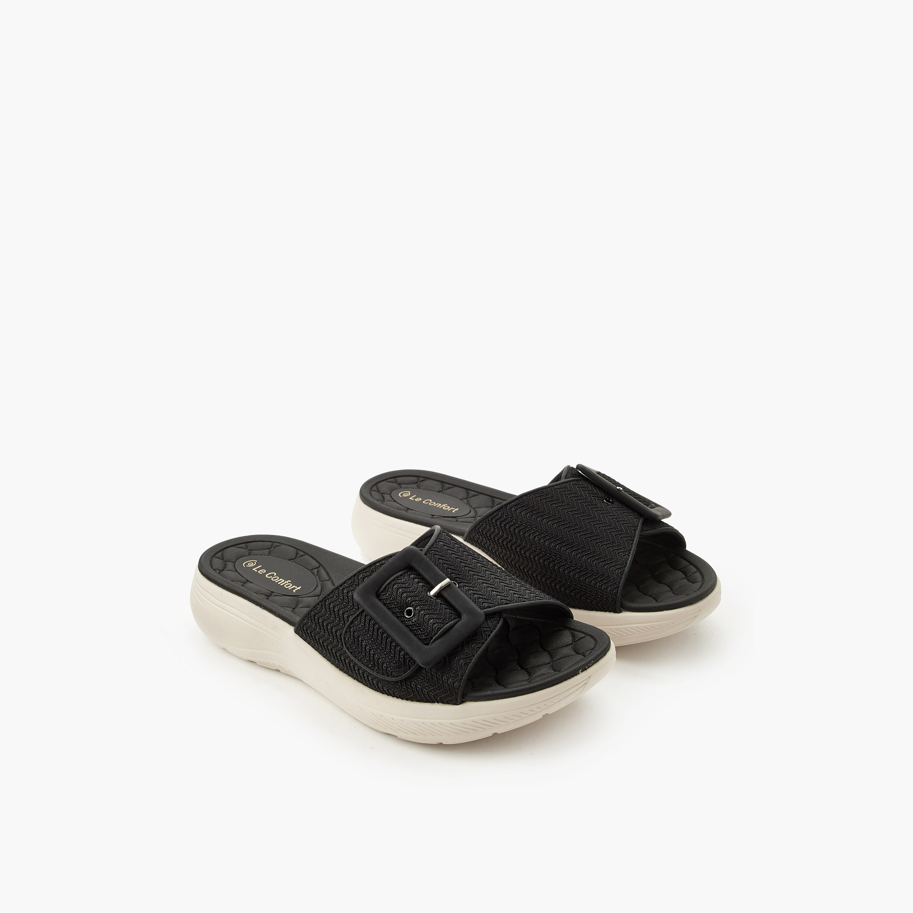 صندل فلاينيت مريح سهل الارتداء للنساء من لو كونفورت-women-shoes-sandals-heeled-image-5