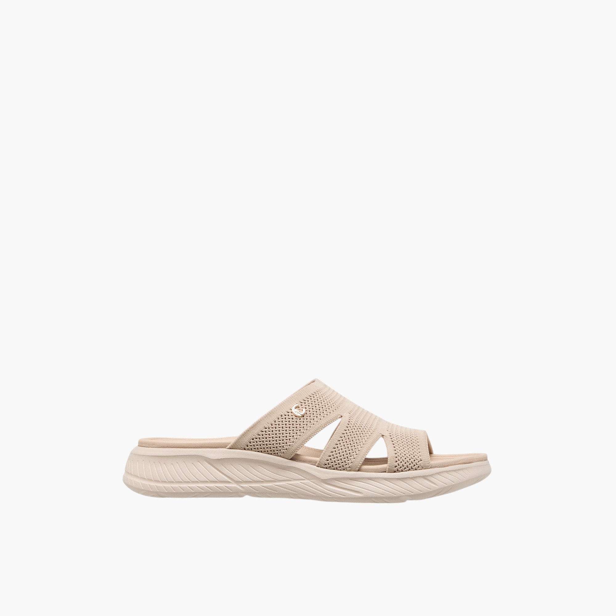 صندل مريح فلاينت بارز الملمس وسهل الارتداء من لو كونفورت-women-shoes-sandals-heeled-image-3