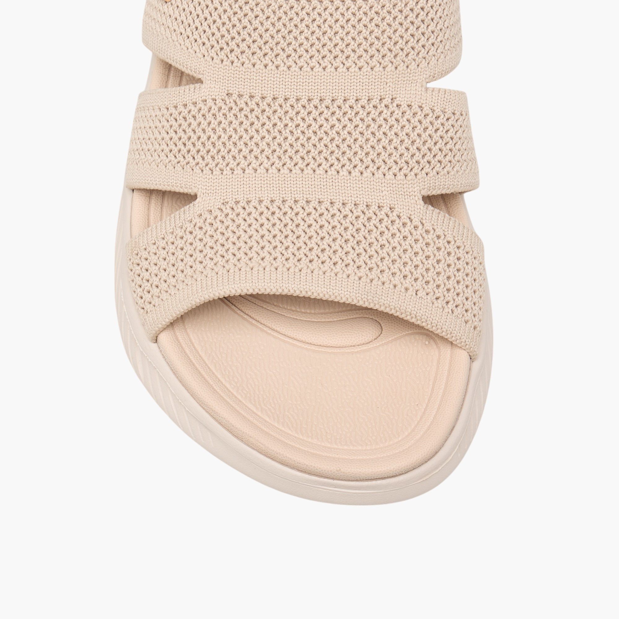 صندل مريح فلاينت بارز الملمس وسهل الارتداء من لو كونفورت-women-shoes-sandals-heeled-image-4