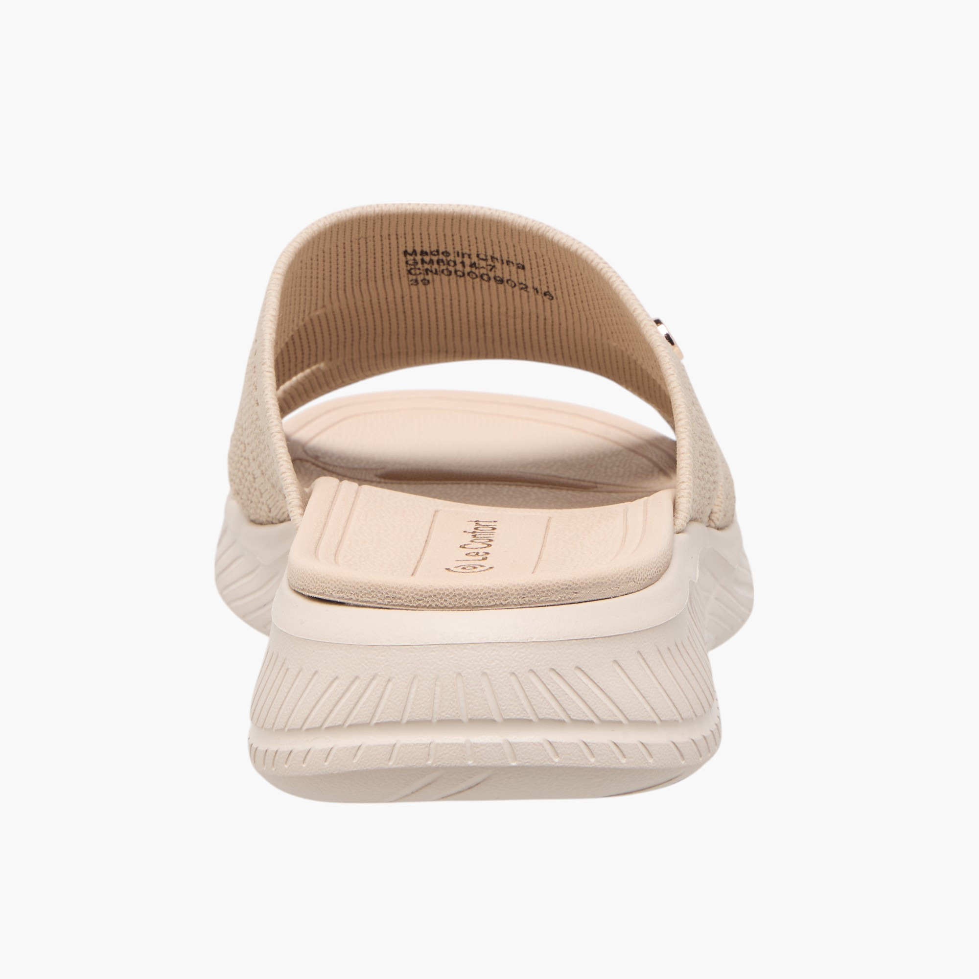 صندل مريح فلاينت بارز الملمس وسهل الارتداء من لو كونفورت-women-shoes-sandals-heeled-image-5