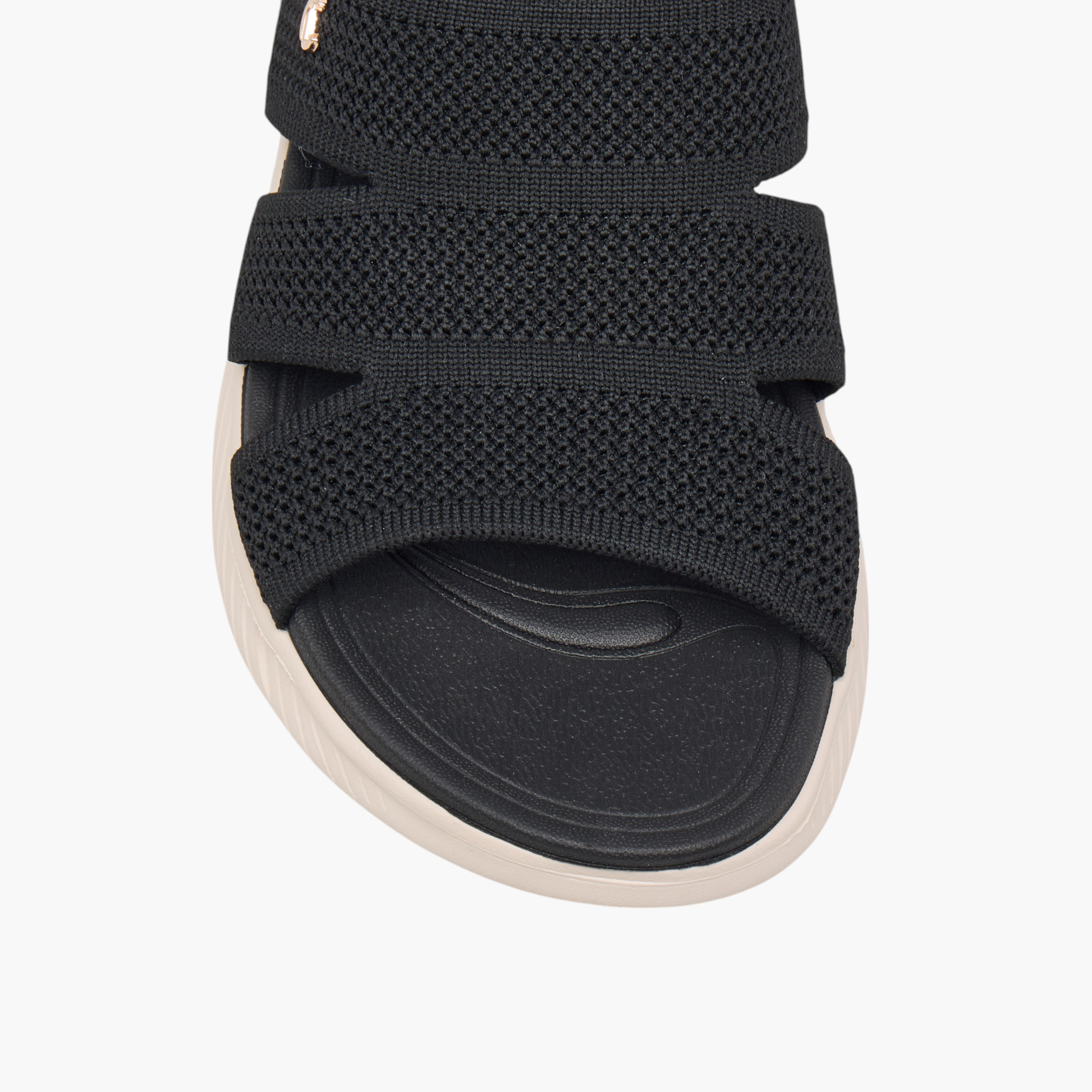 صندل مريح فلاينت بارز الملمس وسهل الارتداء من لو كونفورت-women-shoes-sandals-heeled-image-4