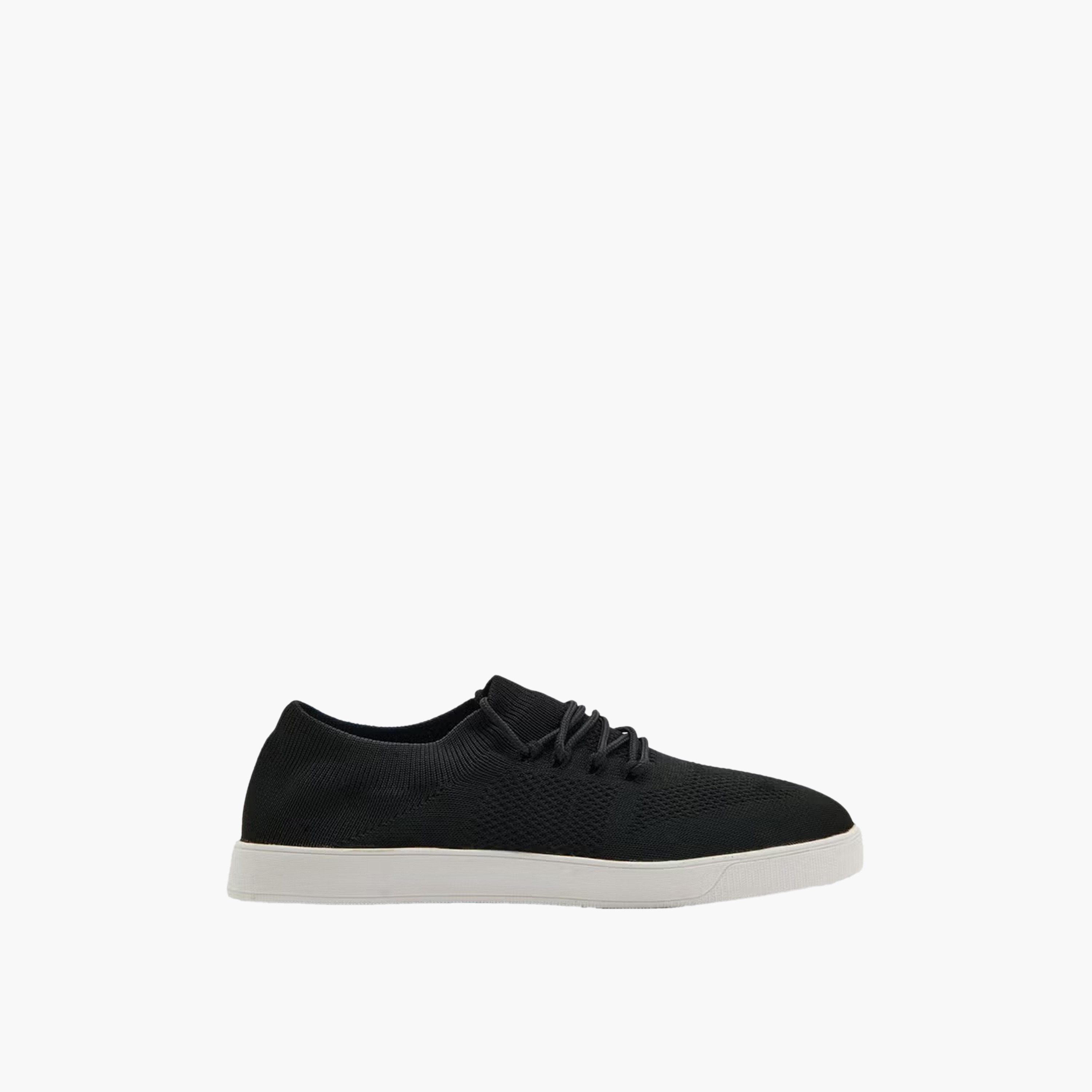 جيومني- حذاء رياضي  للرجال برباط كاحل منخفض | GML-1010-Black-men-shoes-sneakers-image-3
