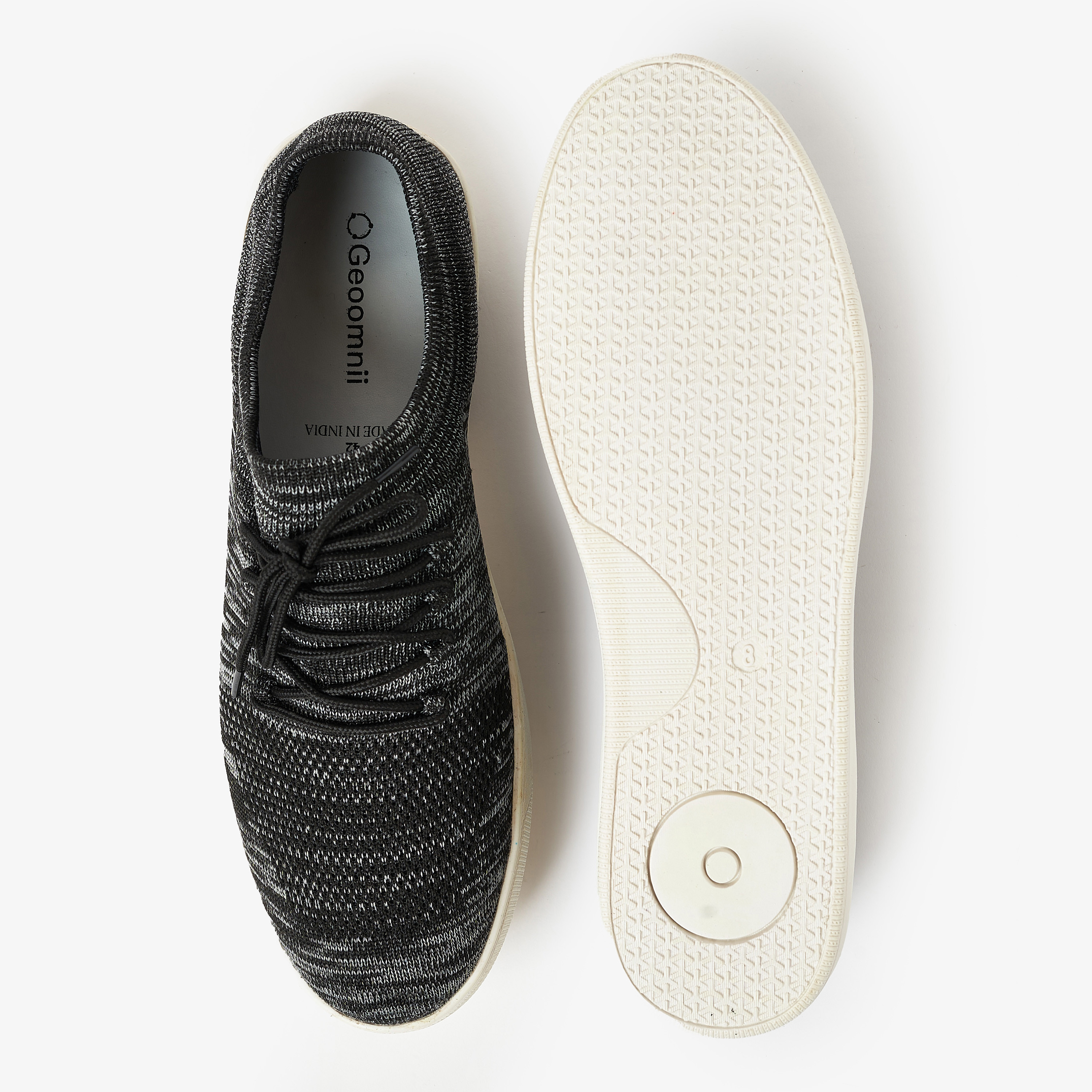 Geoomnii Men's Low Top Lace-Up Sneakers | GML-1013-men-shoes-sneakers-image-5