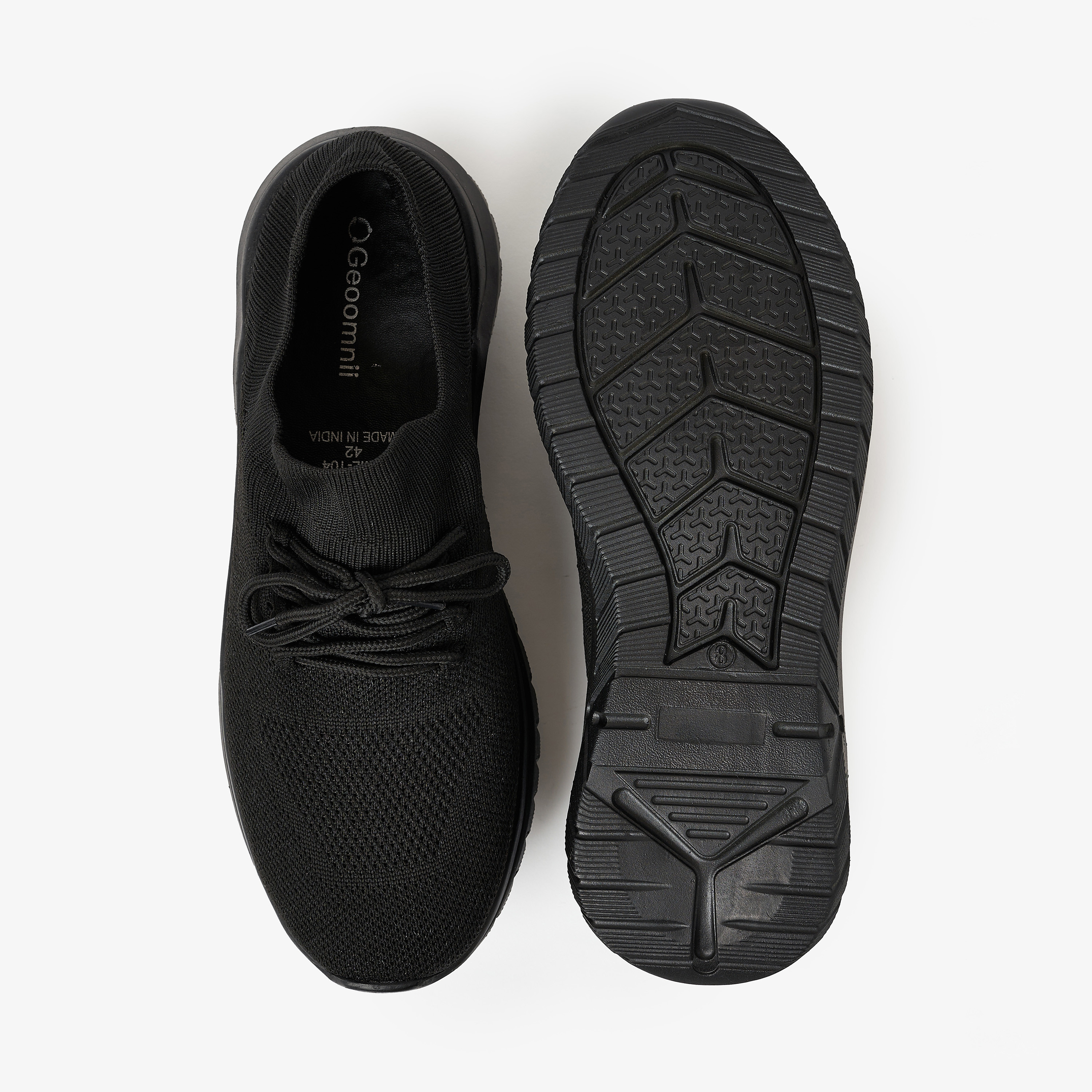 Geoomnii Men's Low Top Lace-Up Sneakers | GML-104-men-shoes-sneakers-image-5