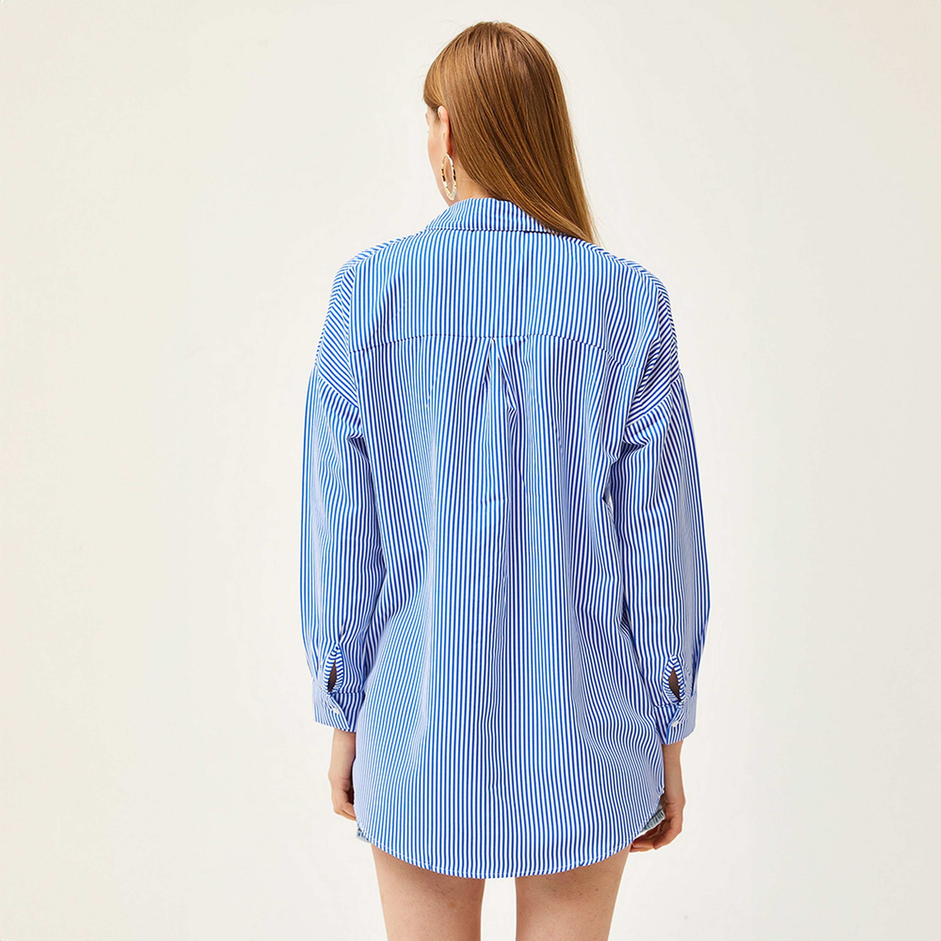 قميص نسائي مخطط، بأكمام منسدلة، أزرق من أولالوك-women-clothing-shirtsandblouses-shirts-image-3