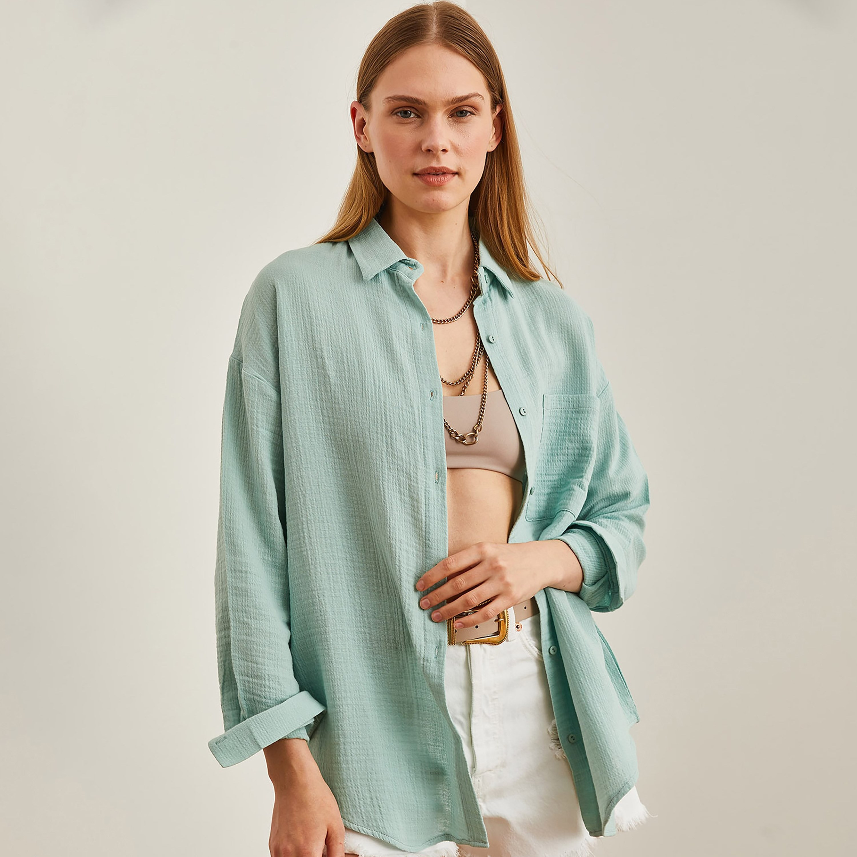 قميص نسائي بياقة منسدلة وأكمام منسدلة من أولالوك-women-clothing-shirtsandblouses-shirts-image-5