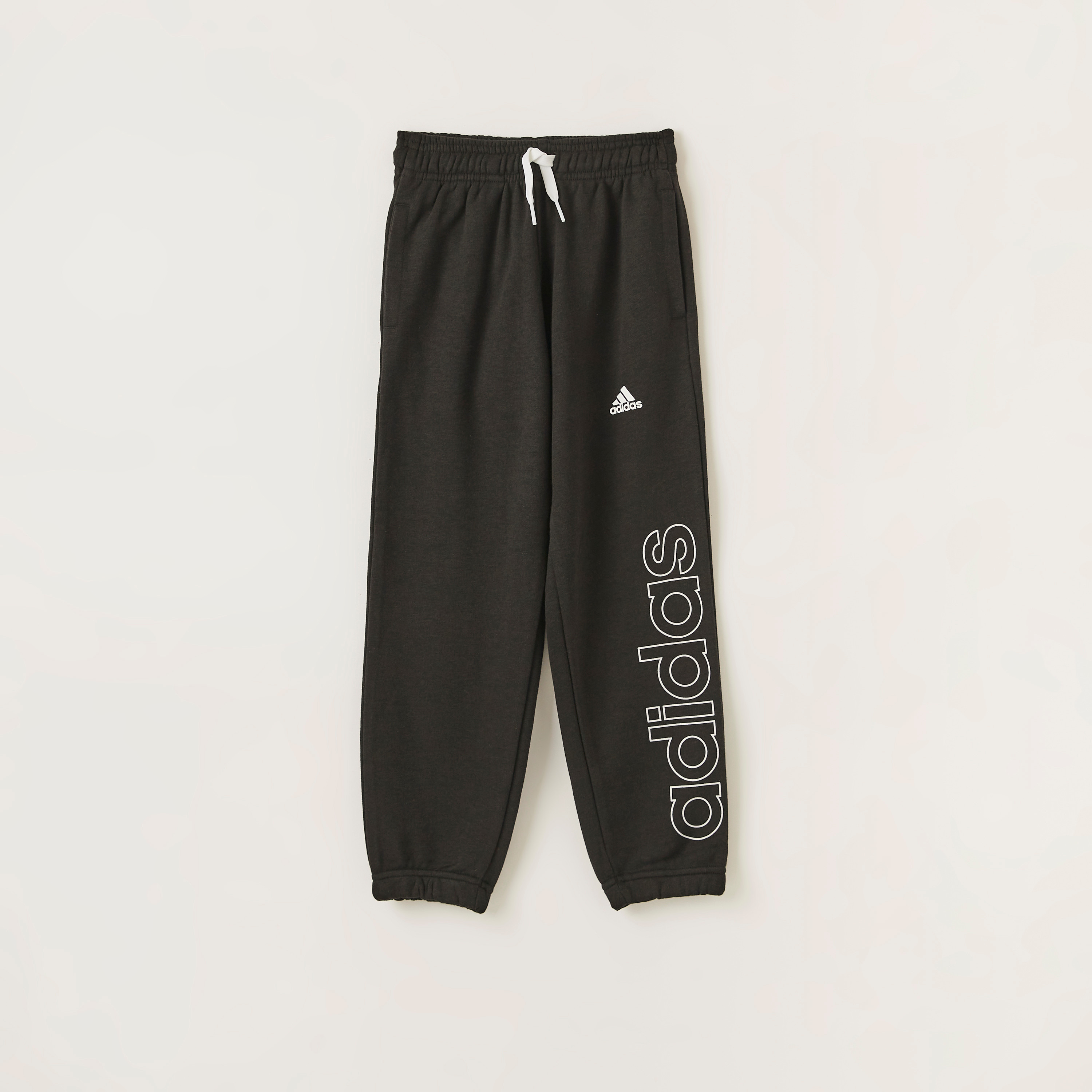 Buy adidas Logo Print Jog Pants with Drawstring Closure and Pockets Online Mothercare Bahrain