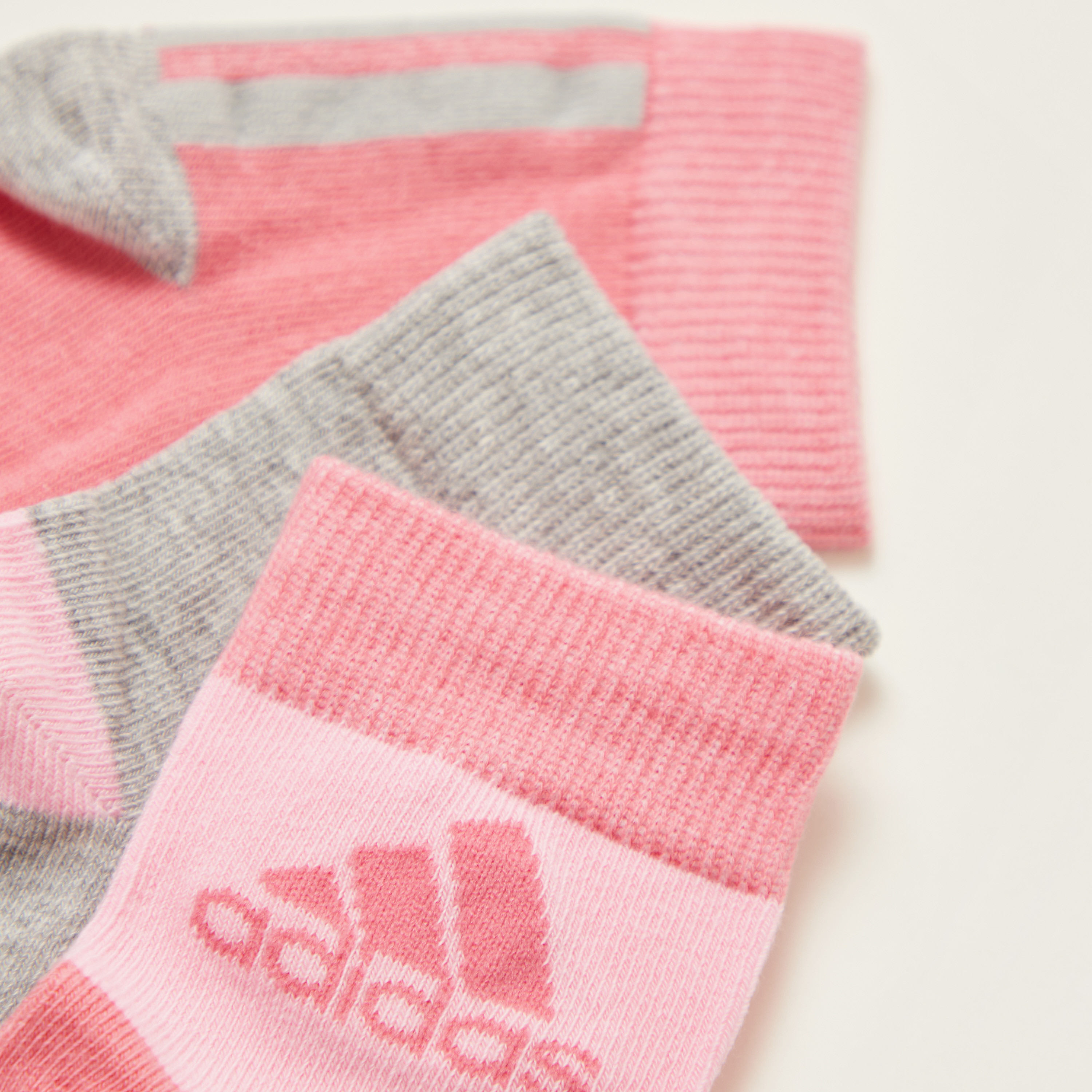 adidas Ankle Length Socks - Set of 3-girls-accessories-socks-image-4