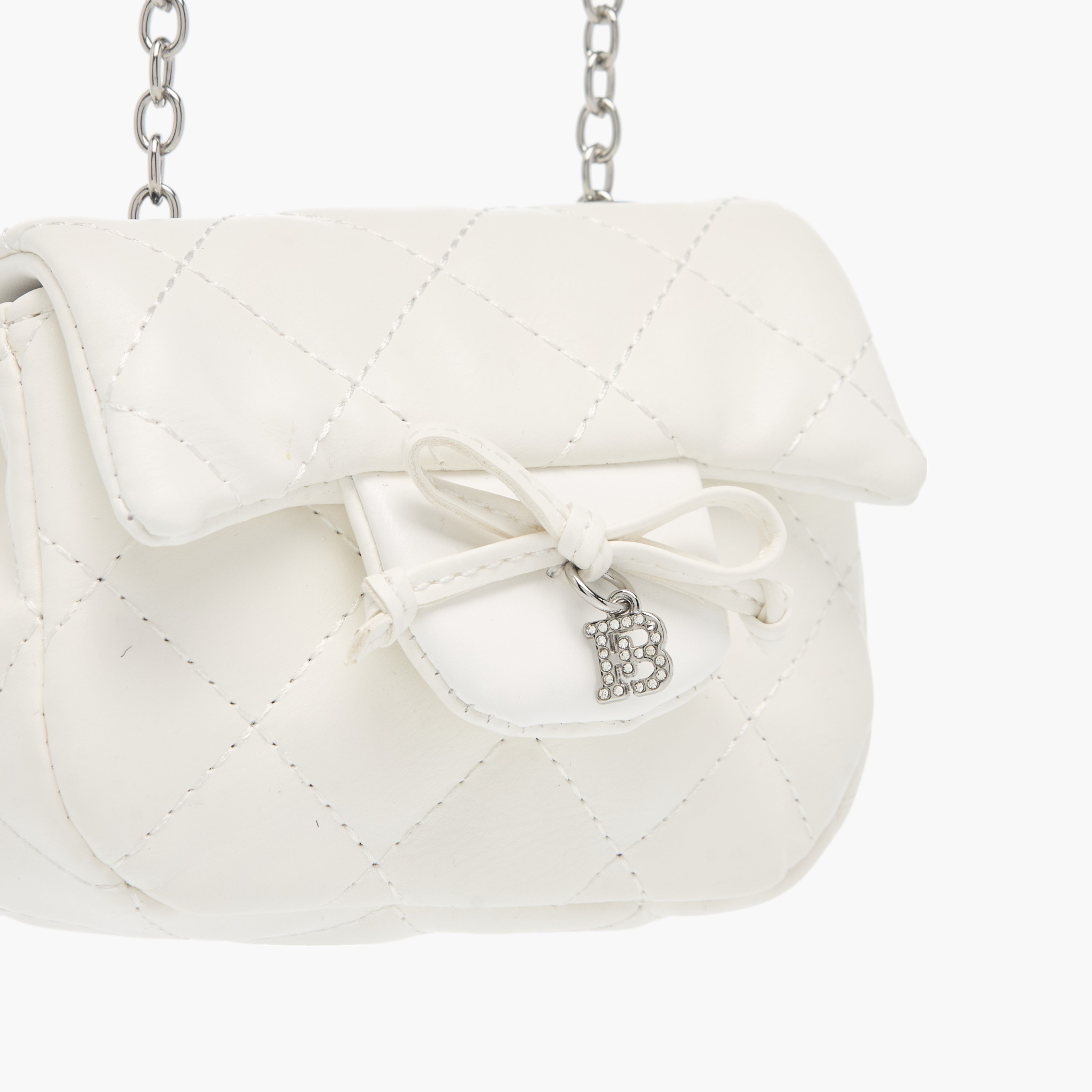 Flora Bella Quilted Crossbody Bag with Button Closure and Chain Strap-girls-accessories-bags-image-4