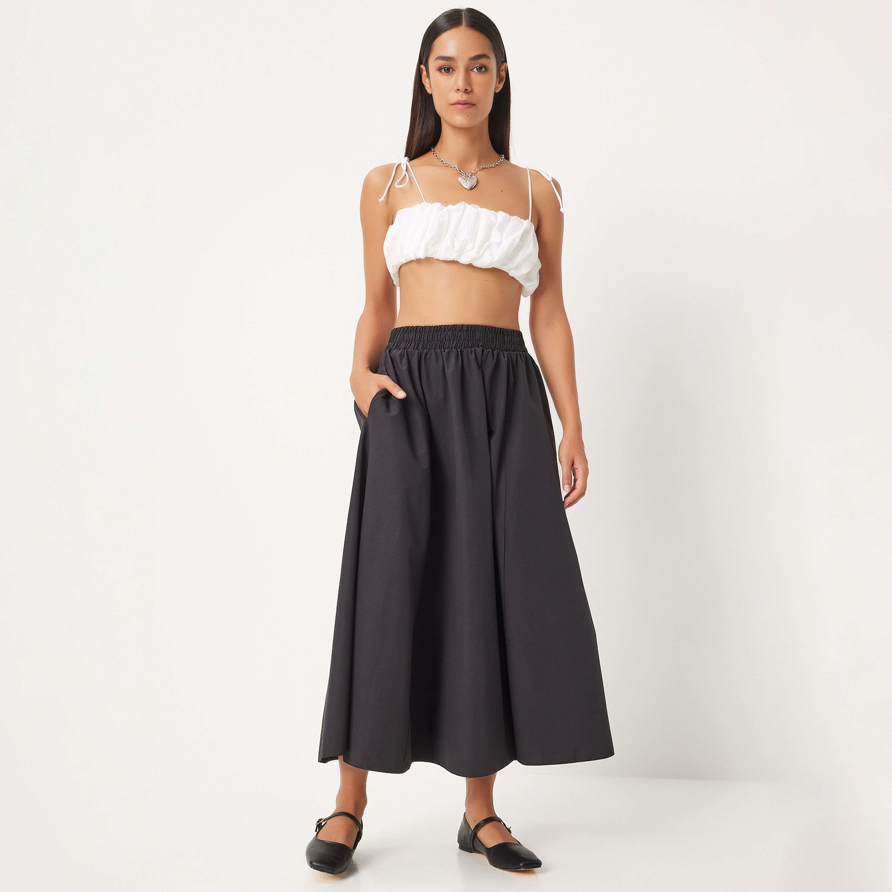 تنورة ماكسي نسائية من كتان إسطنبول الفاخرة من سعادة إسطنبول-women-clothing-bottoms-skirts-image-6