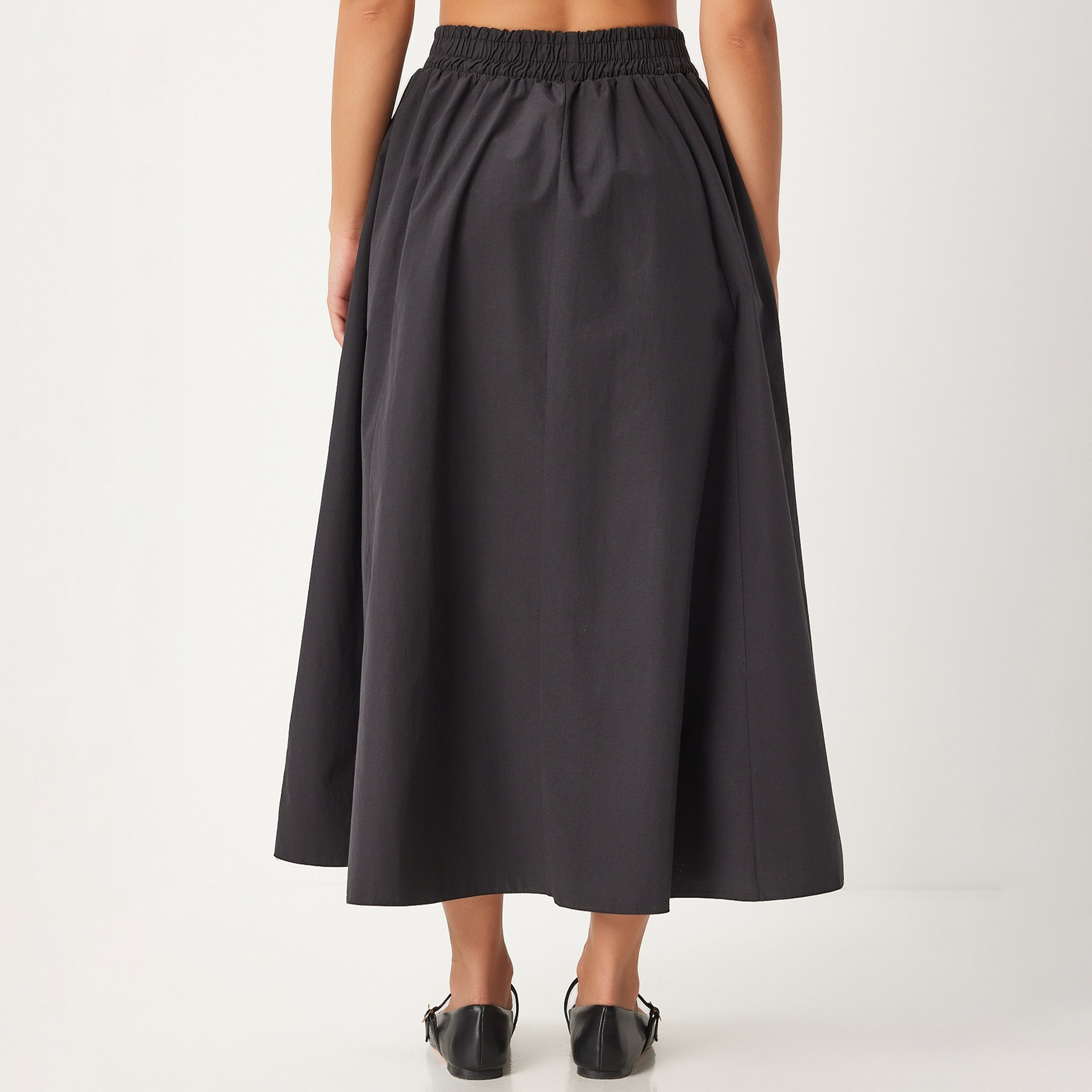 تنورة ماكسي نسائية من كتان إسطنبول الفاخرة من سعادة إسطنبول-women-clothing-bottoms-skirts-image-7