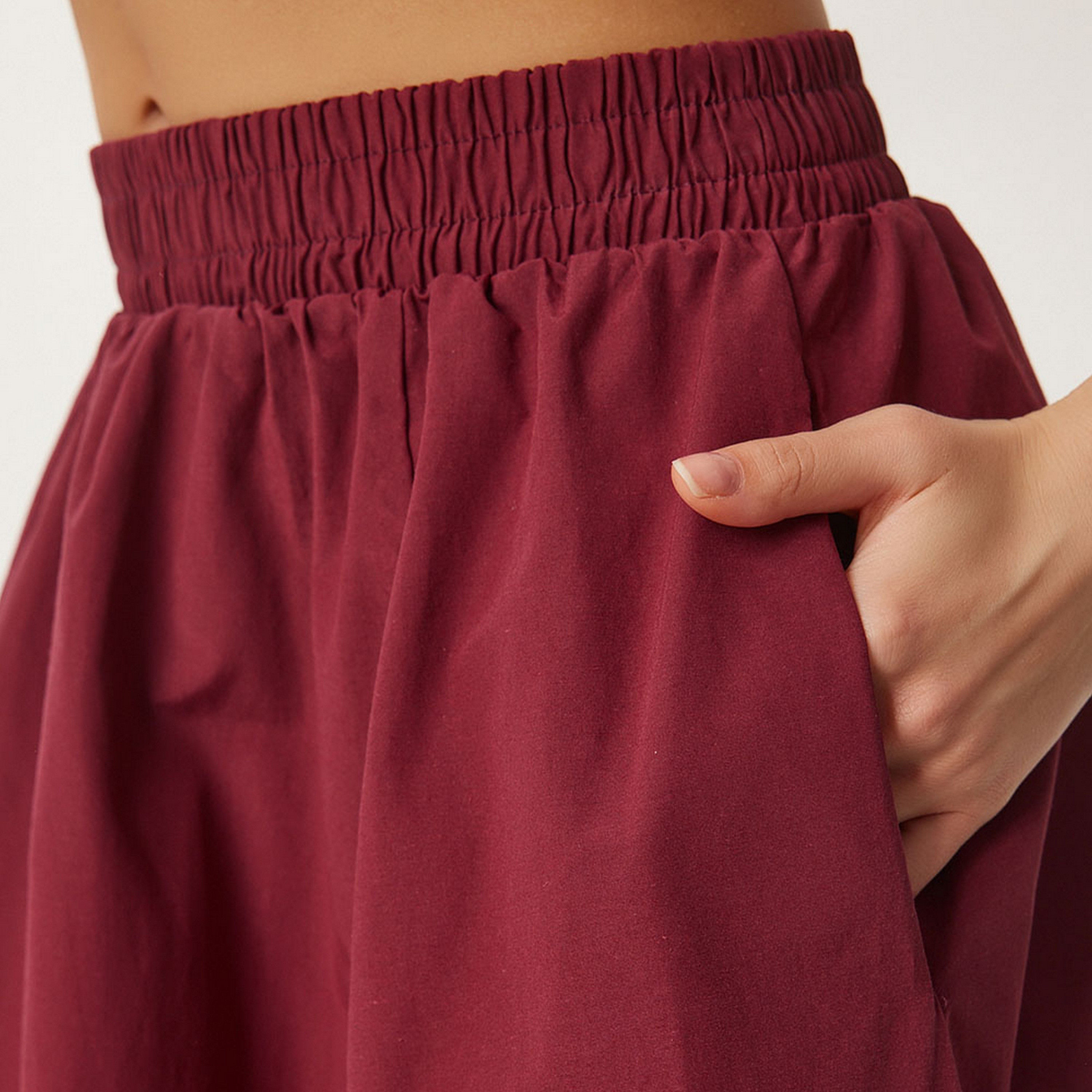 تنورة ماكسي نسائية من كتان إسطنبول الفاخرة من سعادة إسطنبول-women-clothing-bottoms-skirts-image-13