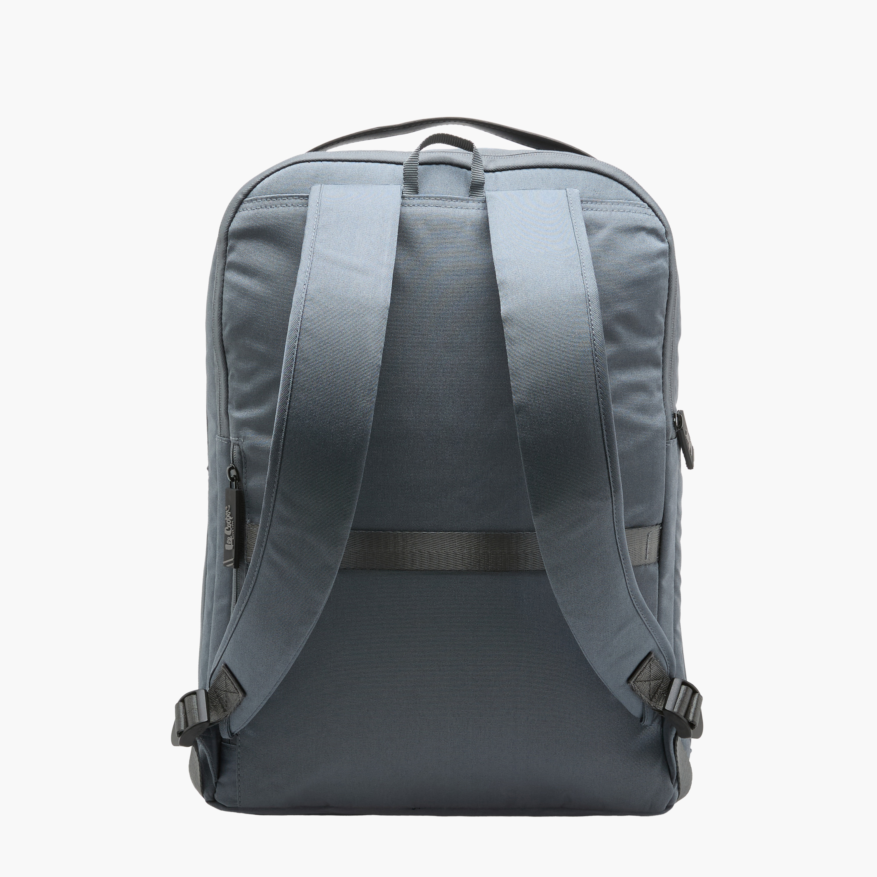 Lee Cooper Men Logo Applique Laptop Backpack-men-bags-image-4