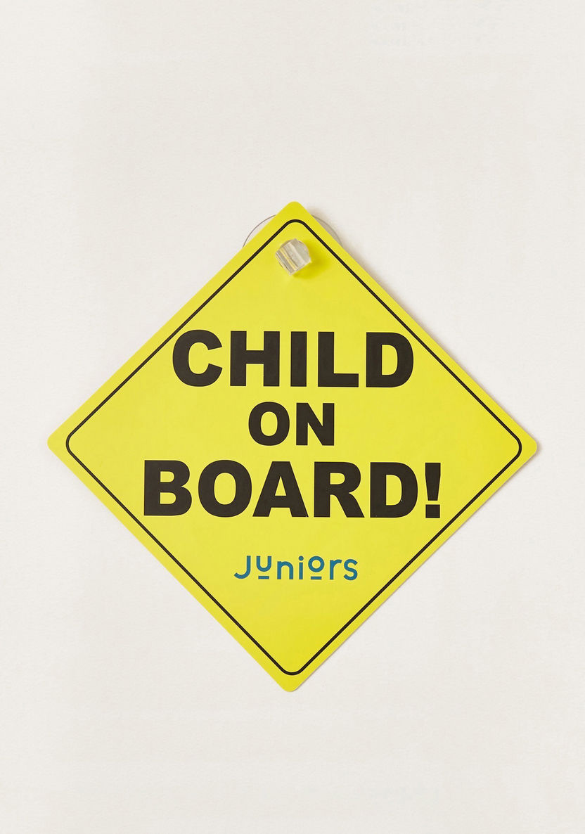 Juniors Baby on Board Car Sign-Babyproofing Accessories-image-0