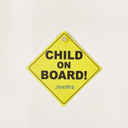Juniors Baby on Board Car Sign