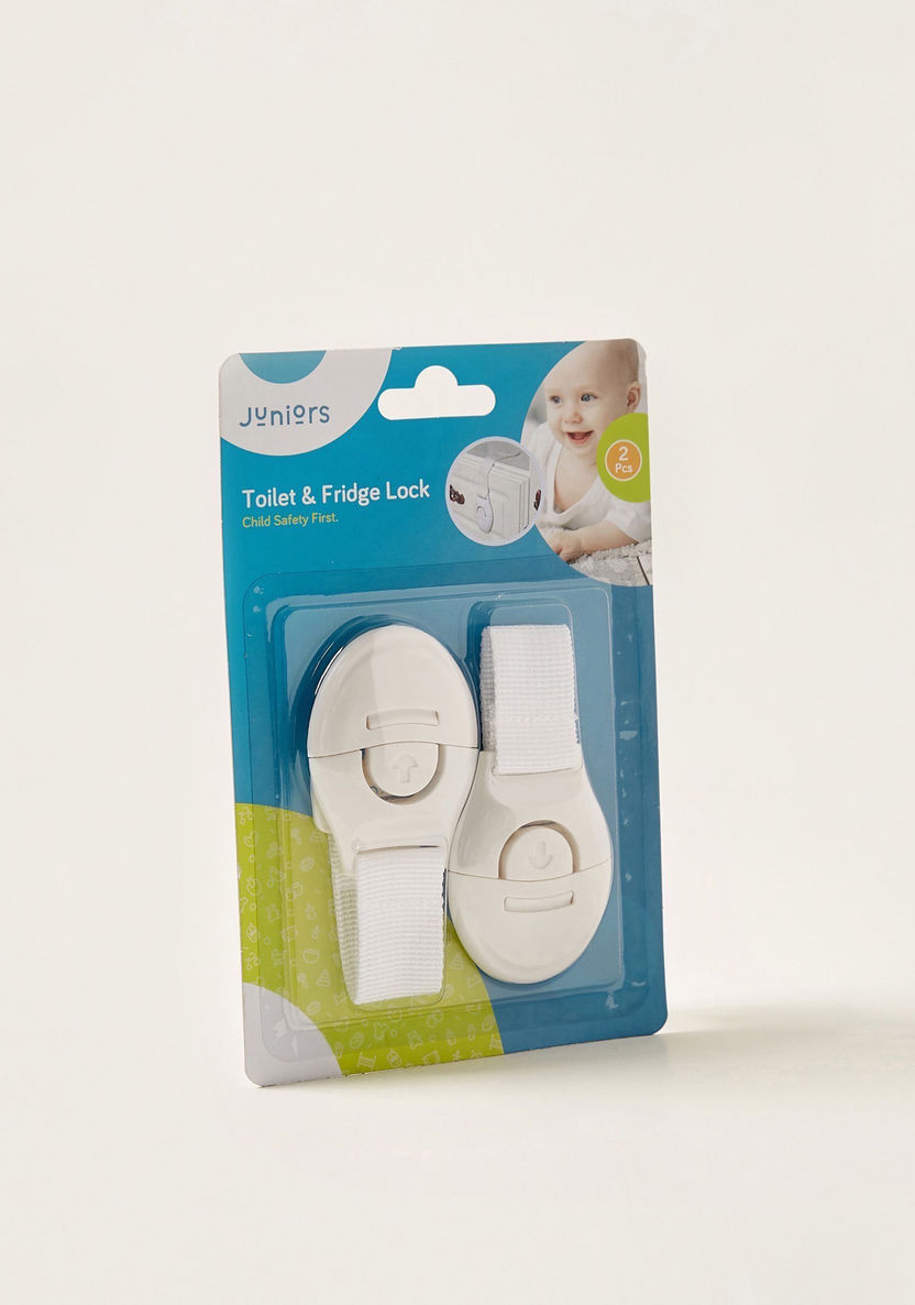 Juniors Toilet & Fridge Lock - Set of 2-Babyproofing Accessories-image-3