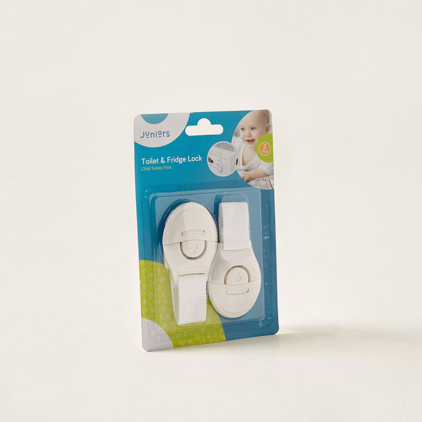 Juniors Toilet & Fridge Lock - Set of 2-Babyproofing Accessories-image-3