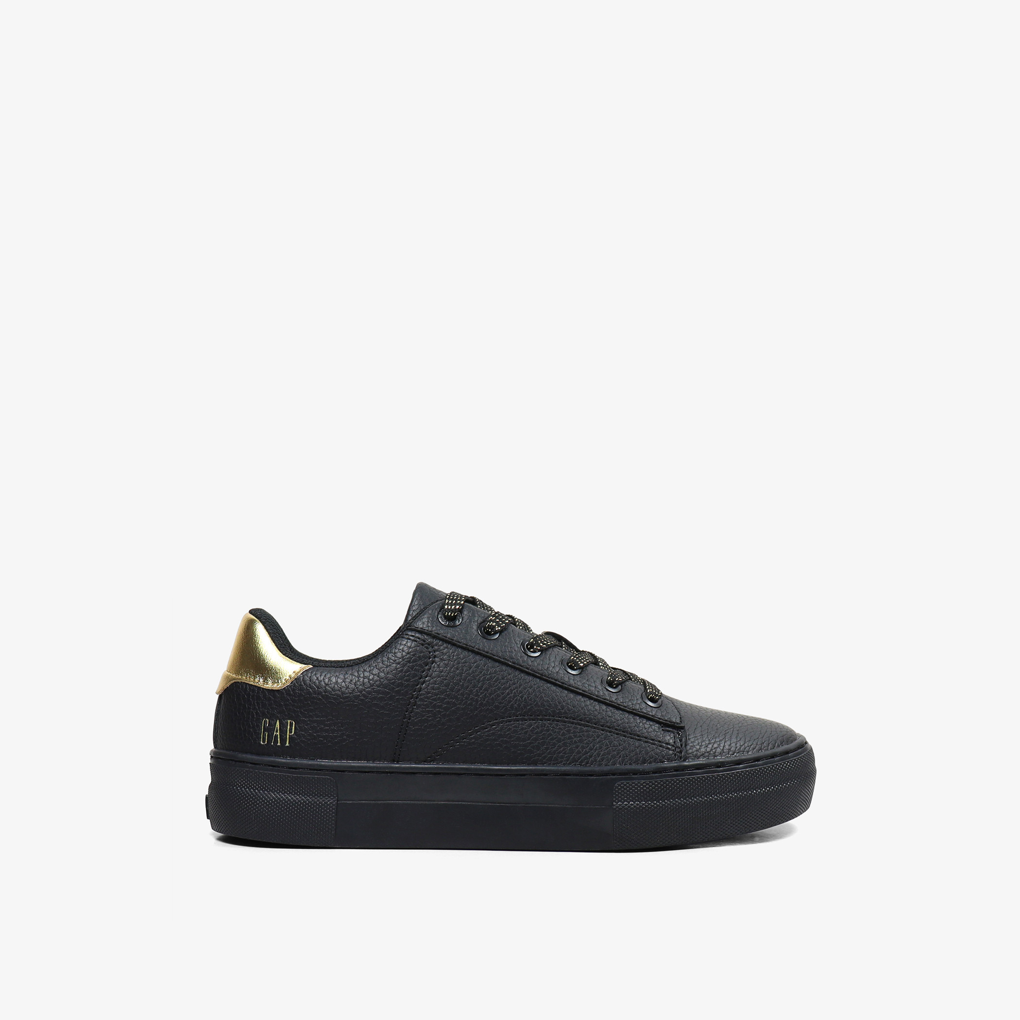 GAP Women's Panelled Lace-Up Low Ankle Sneakers-women-shoes-sneakers-image-1