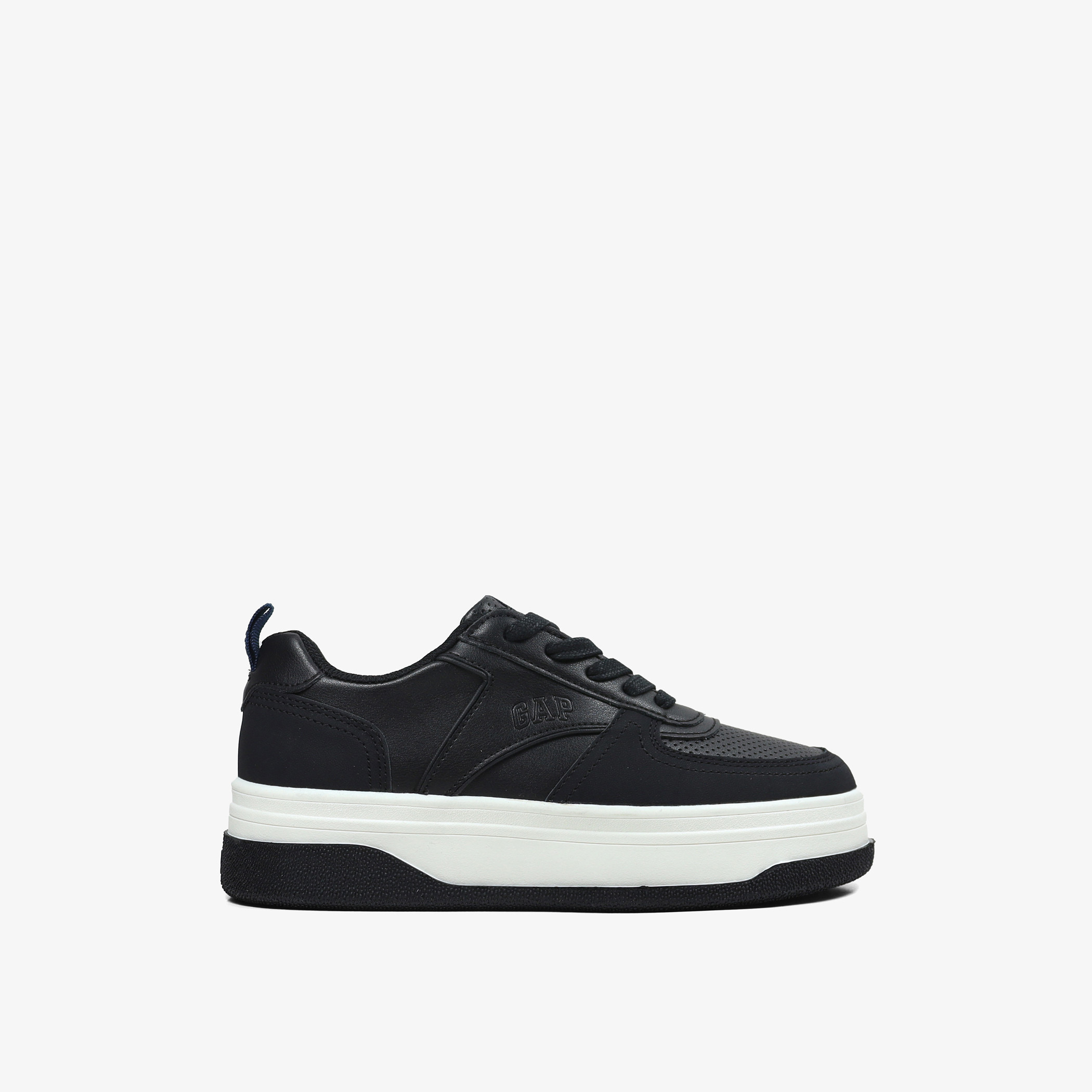 Shop GAP Women's Logo Detail Sneakers with Lace-Up Closure Shop GAP Women's Logo Detail Sneakers with Lace-Up Closure