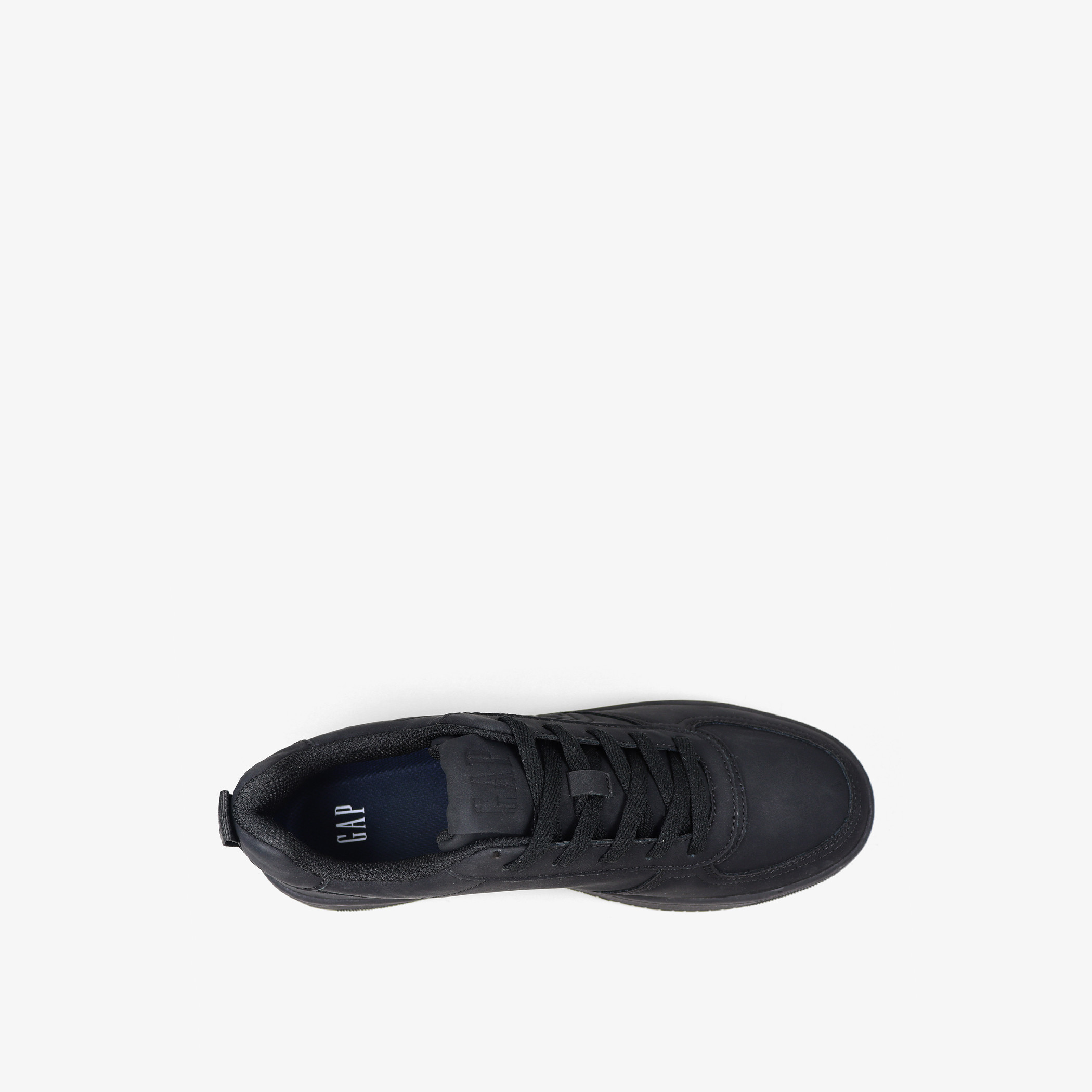 GAP Men's Solid Sneakers with Lace-Up Closure - Boston Cup Low M-men-shoes-sneakers-image-4