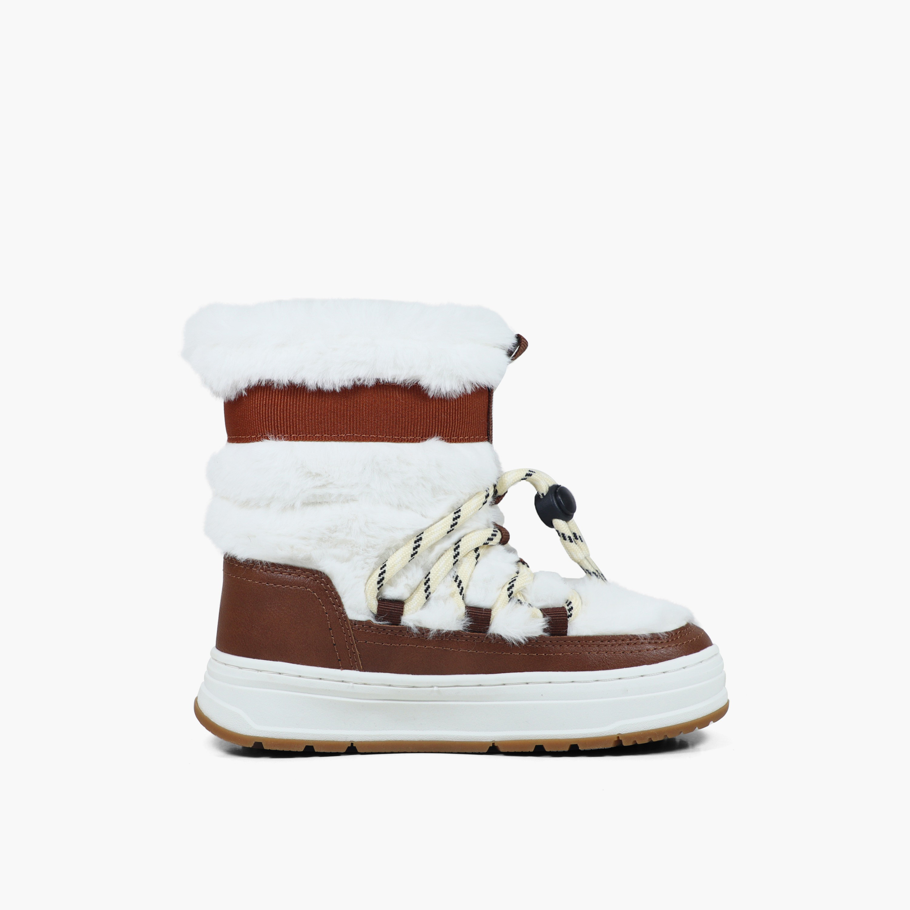 GAP Girls Paradise High Faux Fur Ankle Boots-girls-shoes-boots-image-3