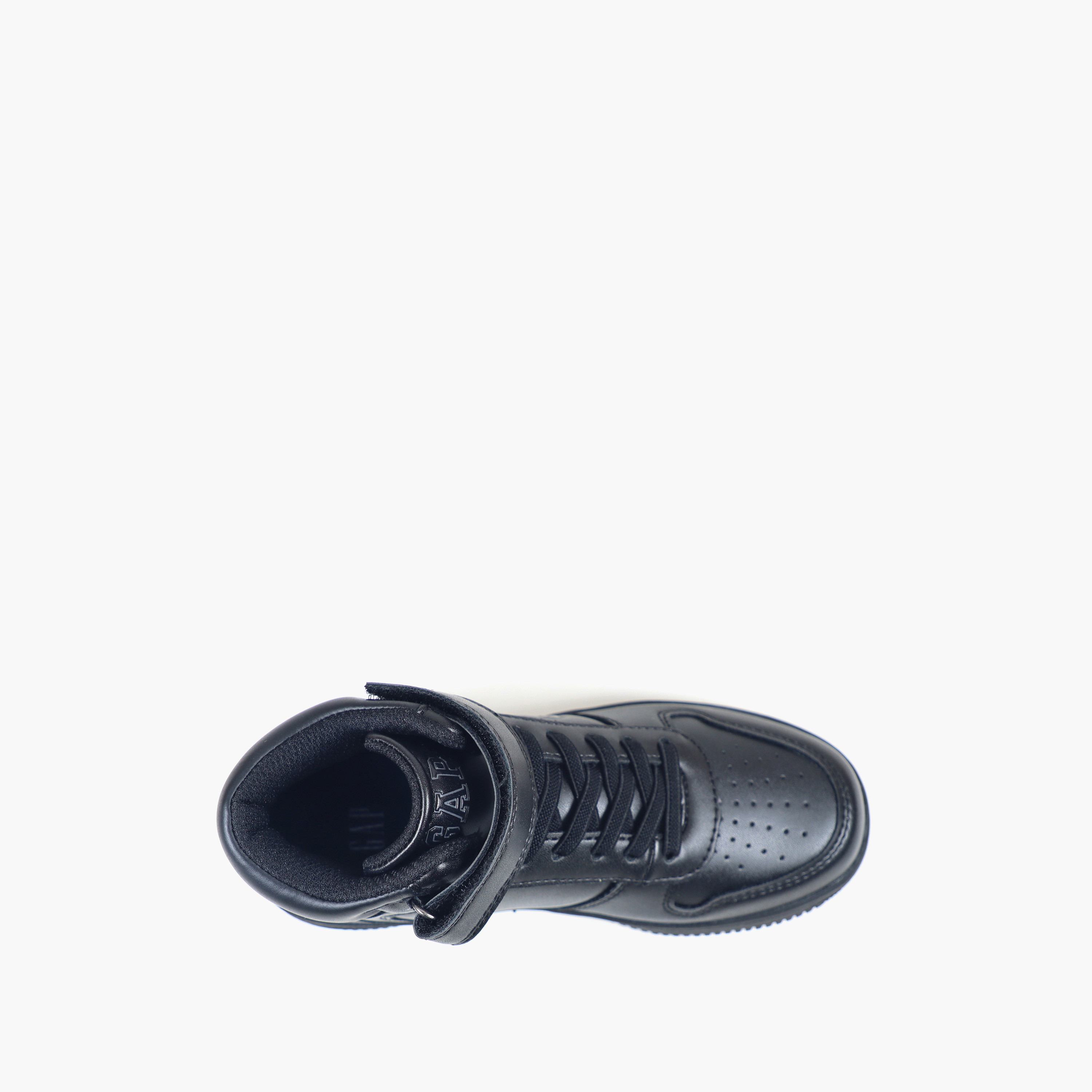GAP Boys' BOSTON MID High Top Sneakers with Hook and Loop Closure - GPK5217140003-boys-shoes-sneakers-image-4