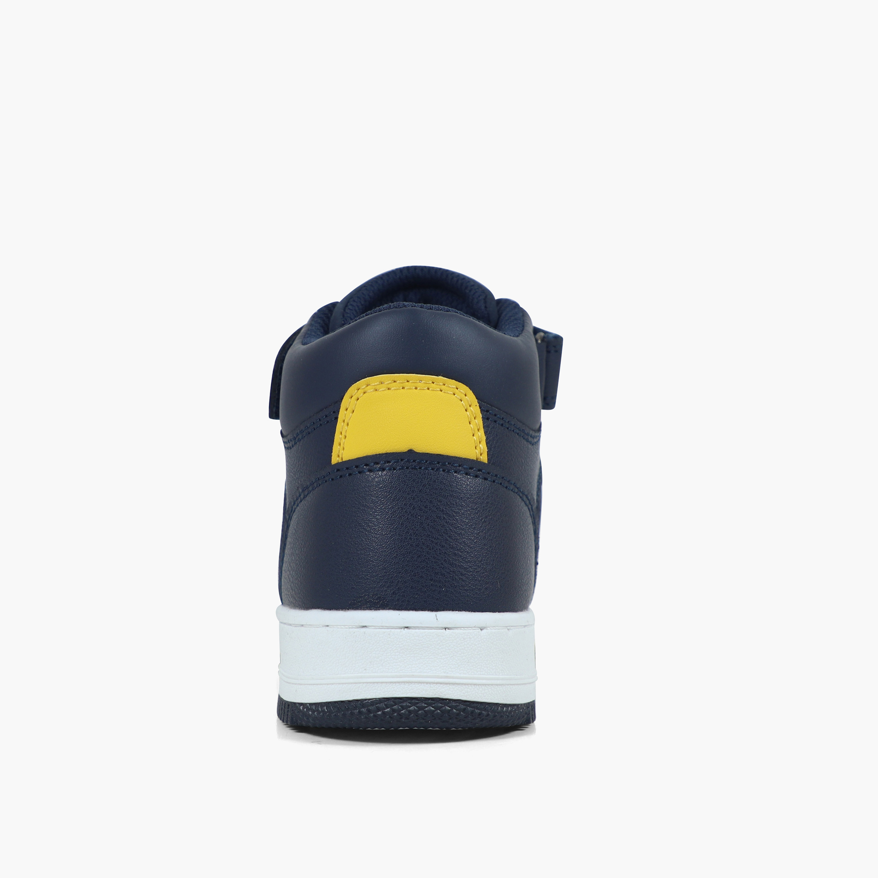 GAP Boys' BOSTON MID High Top Sneakers with Hook and Loop Closure - GPK5217140923-boys-shoes-sneakers-image-2