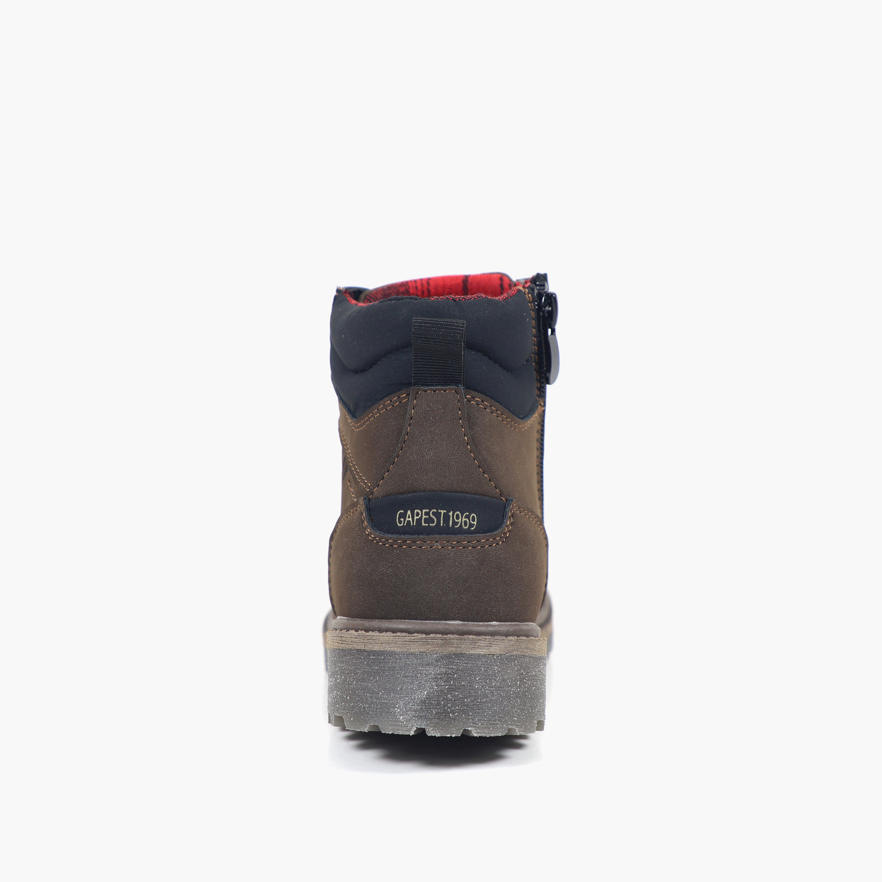 GAP Boys' DAYTON MID LACE II Ankle Boots with Zip Closure - GPK5218053817-boys-shoes-boots-image-2