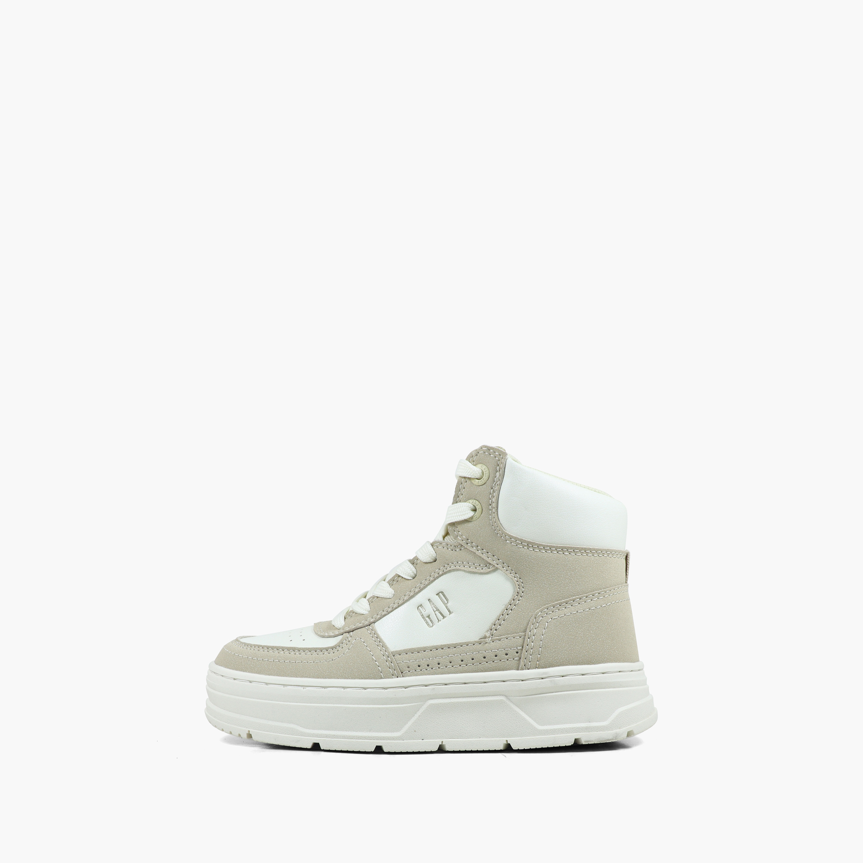 GAP Girls' PARADISE MID High Top Sneakers with Lace-Up Closure - GPK5242051620-girls-shoes-sneakers-image-1