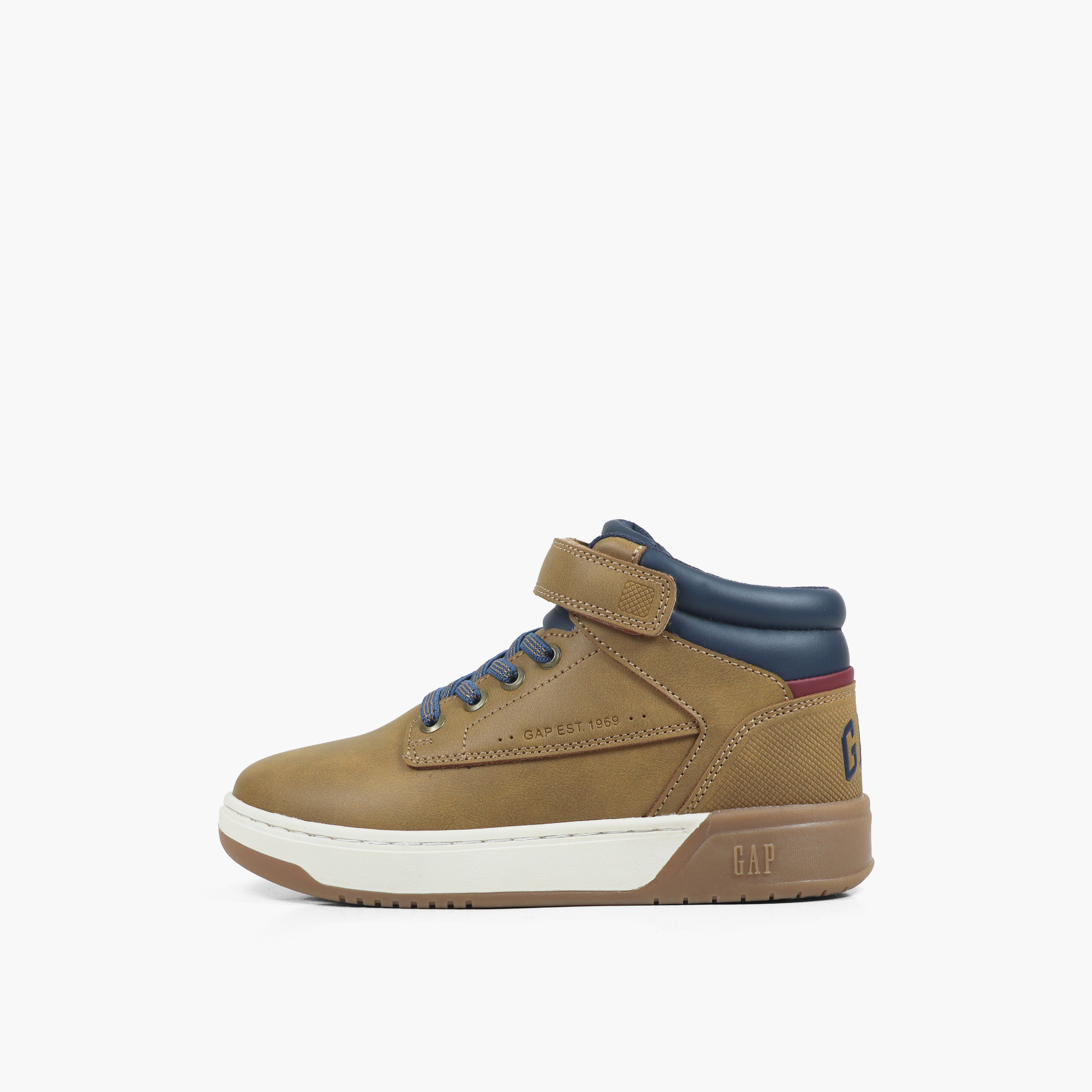 GAP Boys Travis Hook & Loop Mid Cut Sneakers-boys-shoes-sneakers-image-1