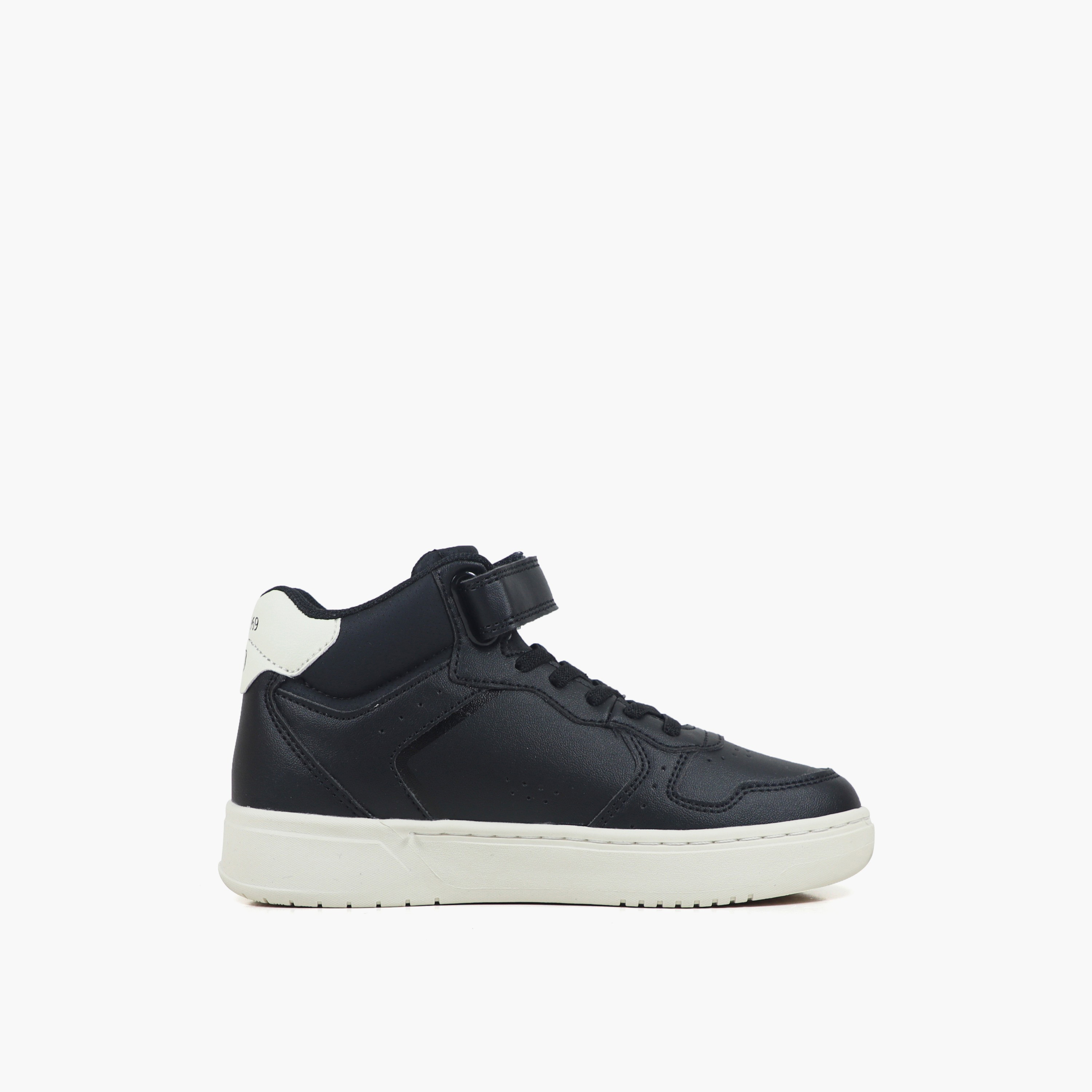حذاء سنيكرز بقصة متوسطة وشريط إغلاق لاصق شيكاغو للأولاد من جاب-boys-shoes-sneakers-image-3