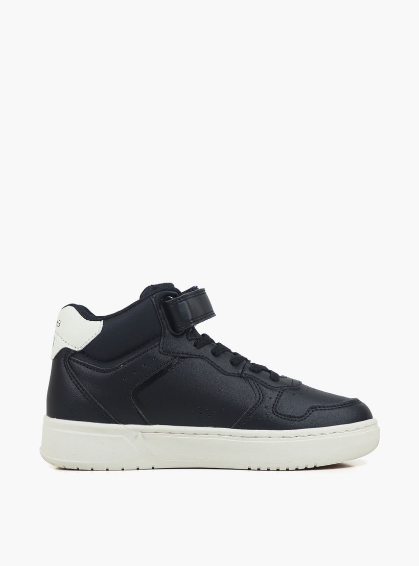 حذاء سنيكرز بقصة متوسطة وشريط إغلاق لاصق شيكاغو للأولاد من جاب-boys-shoes-sneakers-image-3
