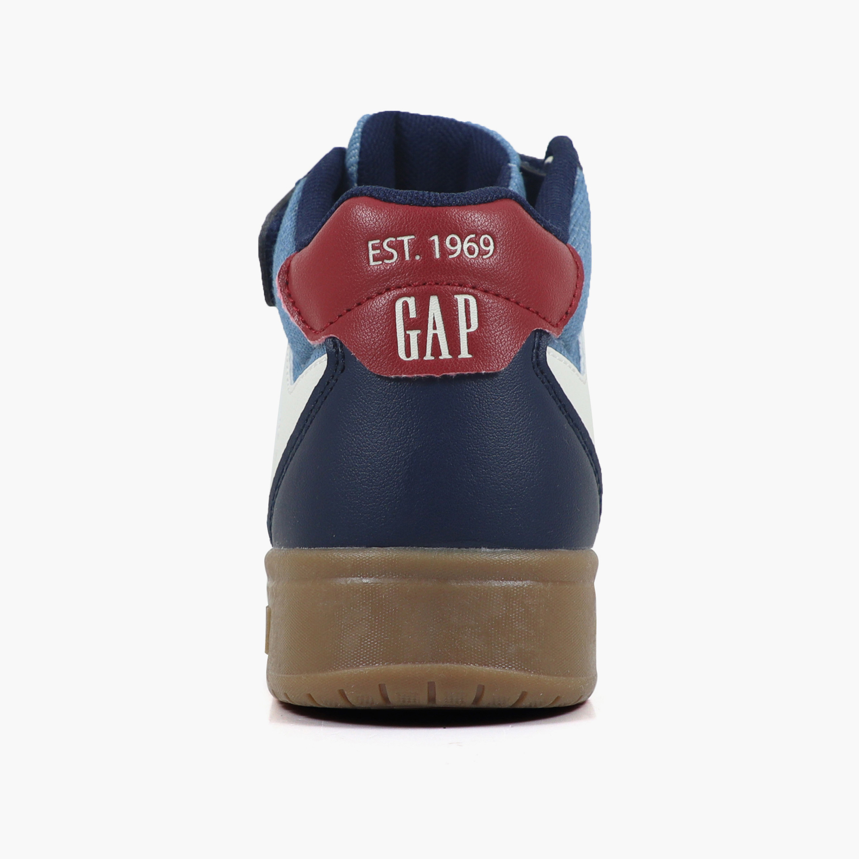 حذاء سنيكرز بقصة متوسطة وشريط إغلاق لاصق شيكاغو للأولاد من جاب-boys-shoes-sneakers-image-2