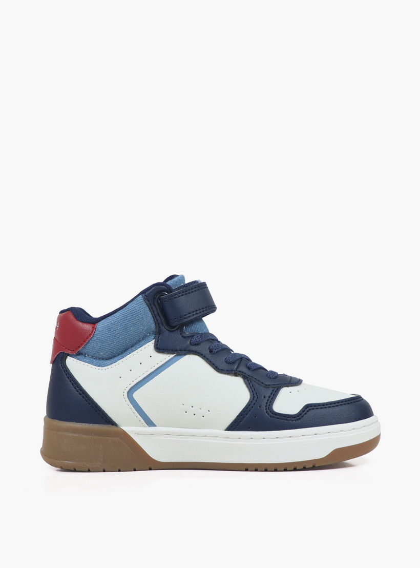 حذاء سنيكرز بقصة متوسطة وشريط إغلاق لاصق شيكاغو للأولاد من جاب-boys-shoes-sneakers-image-3