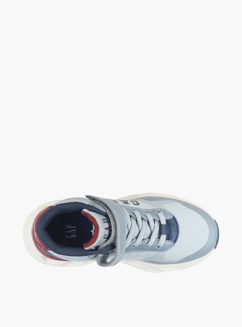 حذاء سنيكرز متوسط الارتفاع بشريط لاصق للإغلاق للأولاد من جاب ساكرامنتو-boys-shoes-sneakers-image-4