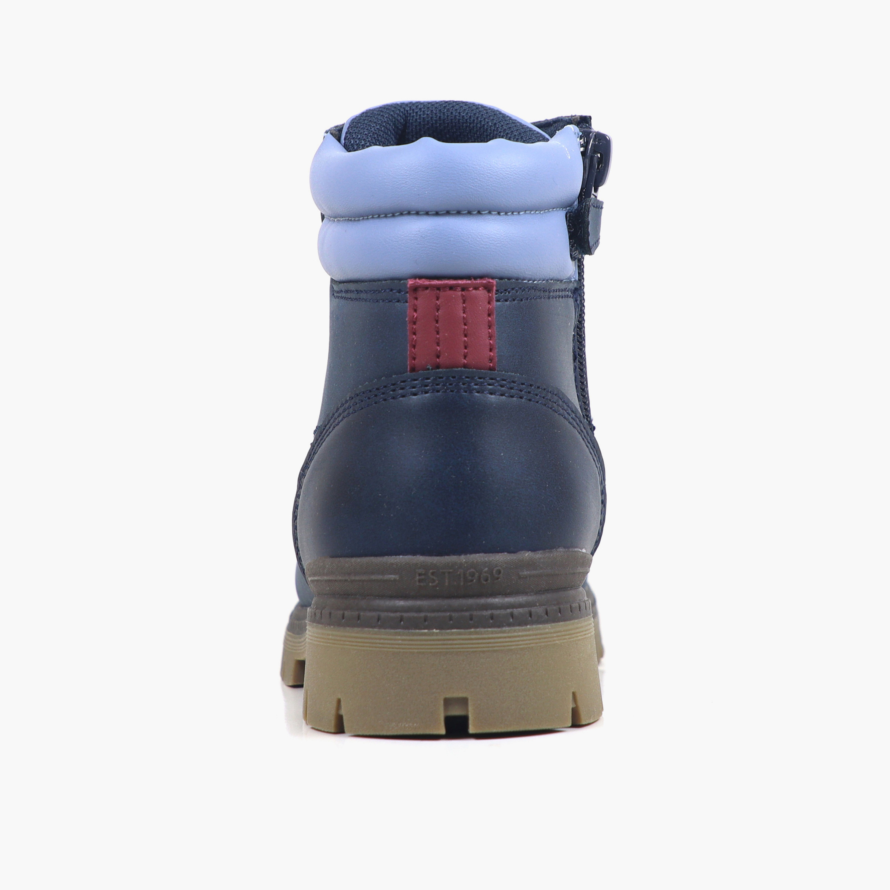 بوت طول الكاحل بسحاب للأولاد من جاب-boys-shoes-boots-image-2