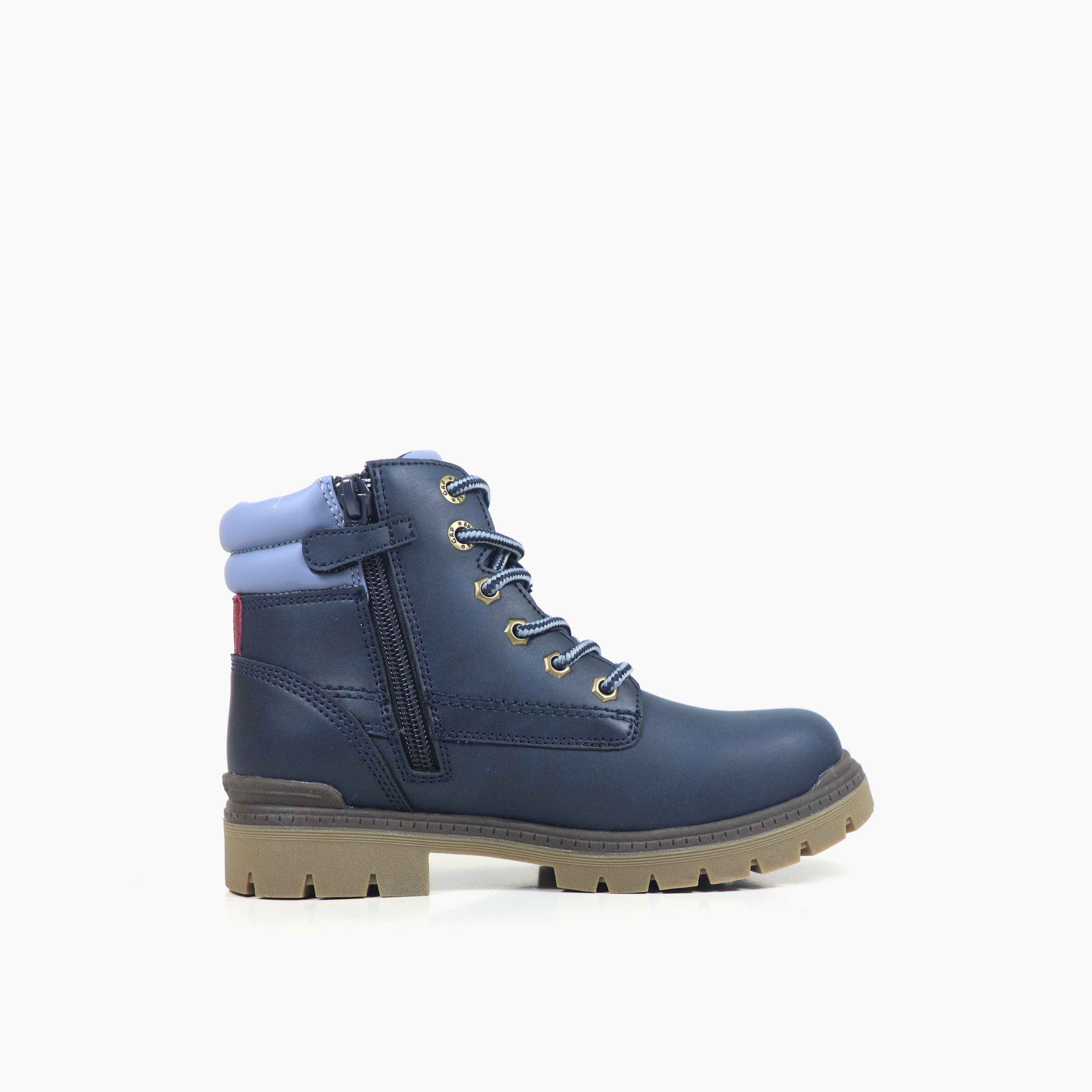 بوت طول الكاحل بسحاب للأولاد من جاب-boys-shoes-boots-image-3