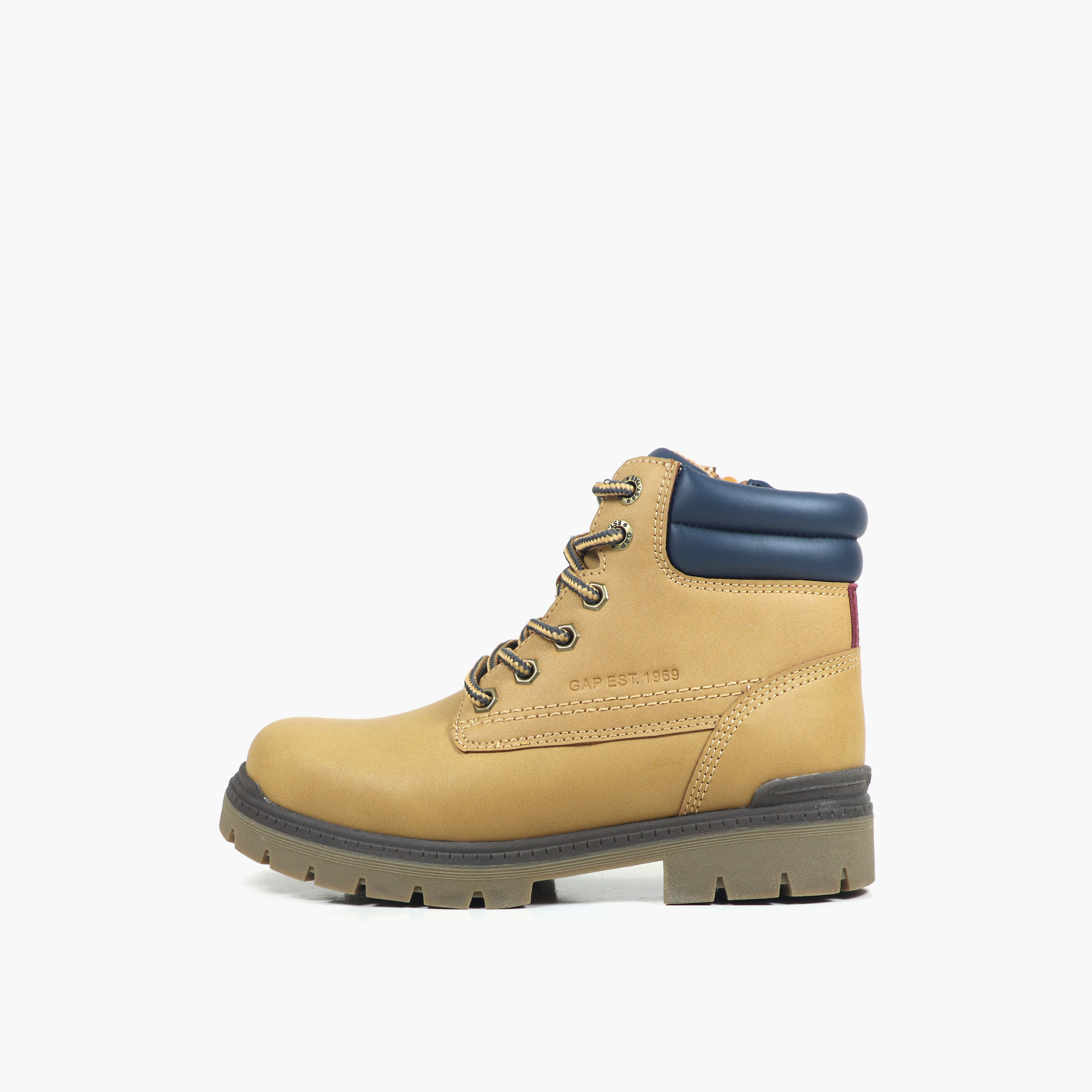 بوت للكاحل برباط رينج للأولاد من جاب-boys-shoes-boots-image-1