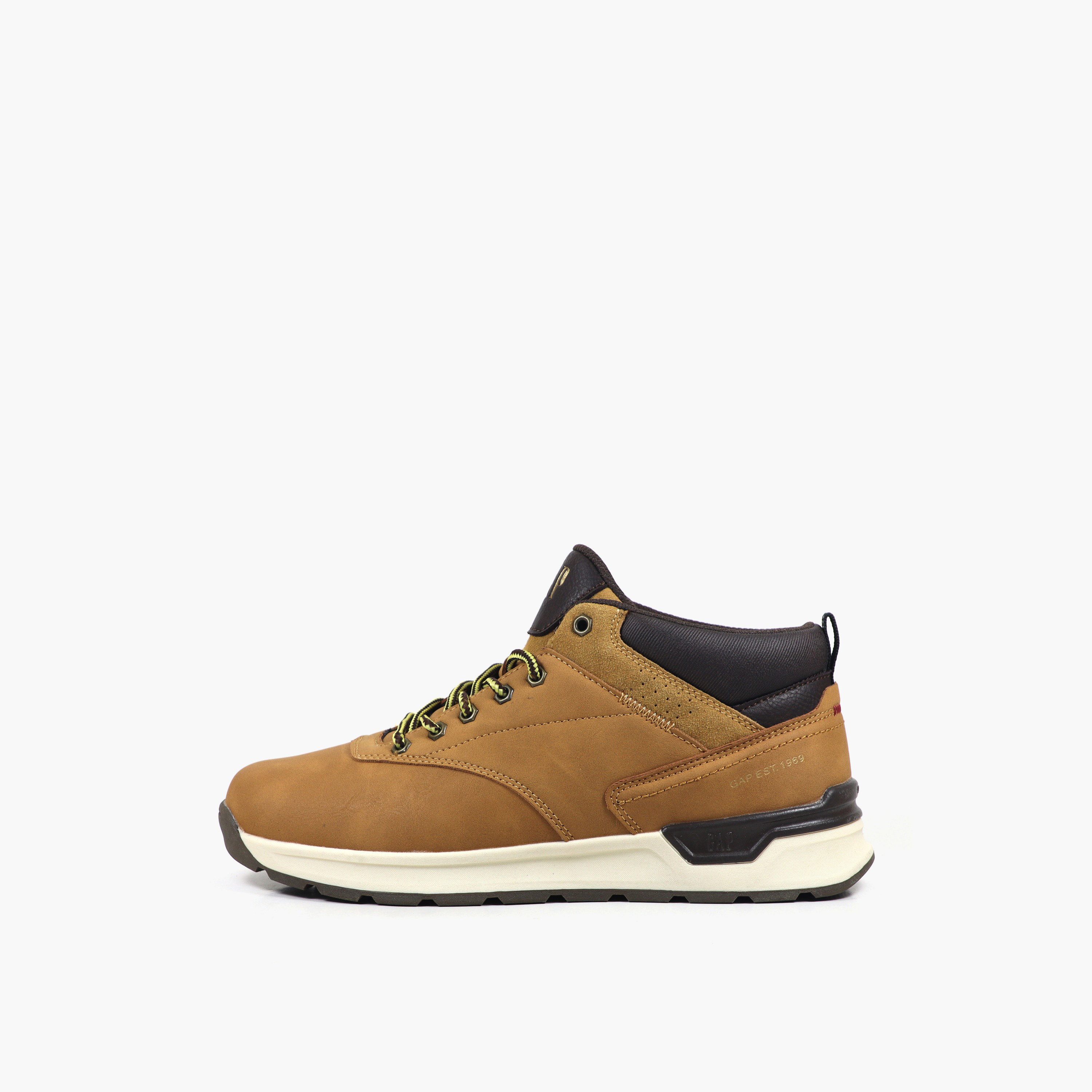 بوت بطول الكاحل ورباط إغلاق كروس للرجال من جاب-men-shoes-boots-image-1