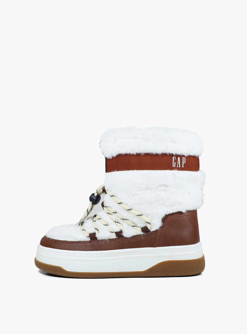 بوت بطول الكاحل "بارادايس هاي فور" ورباط إغلاق للنساء من جاب - GPW5212083810-women-shoes-boots-image-1