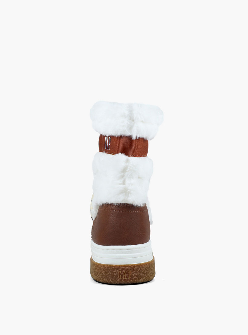 بوت بطول الكاحل "بارادايس هاي فور" ورباط إغلاق للنساء من جاب - GPW5212083810-women-shoes-boots-image-2