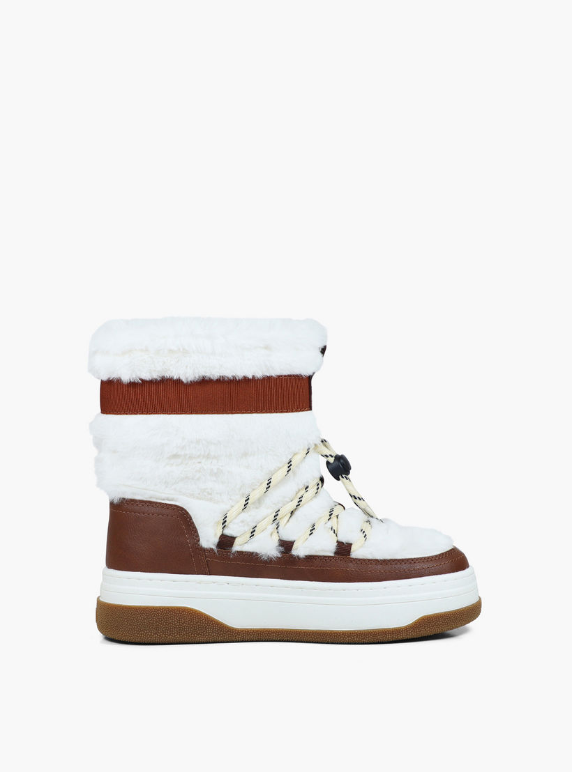 بوت بطول الكاحل "بارادايس هاي فور" ورباط إغلاق للنساء من جاب - GPW5212083810-women-shoes-boots-image-3