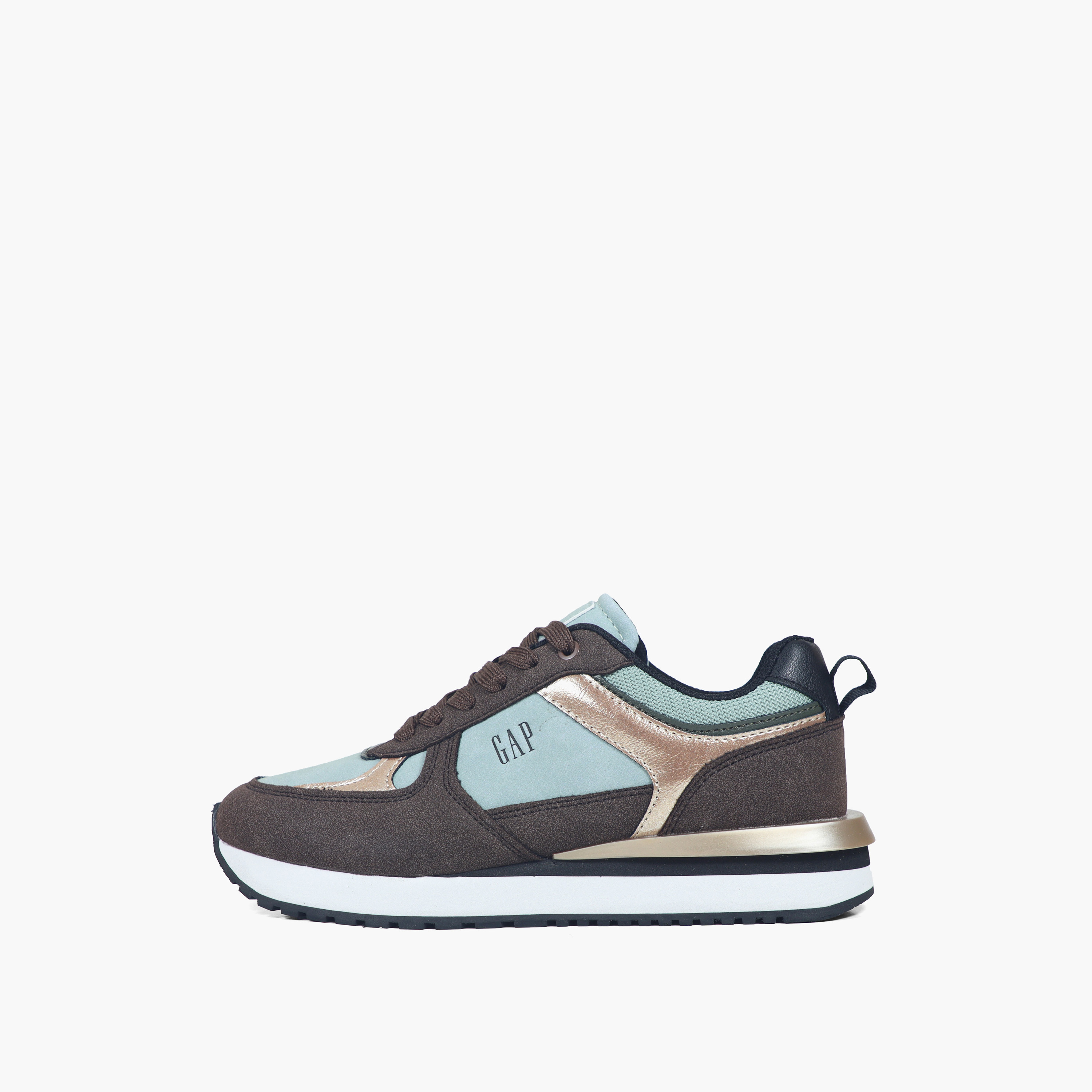 GAP Women's IDAHO BLK Lace-Up Sneakers - GPW5213100042-women-shoes-sneakers-image-1