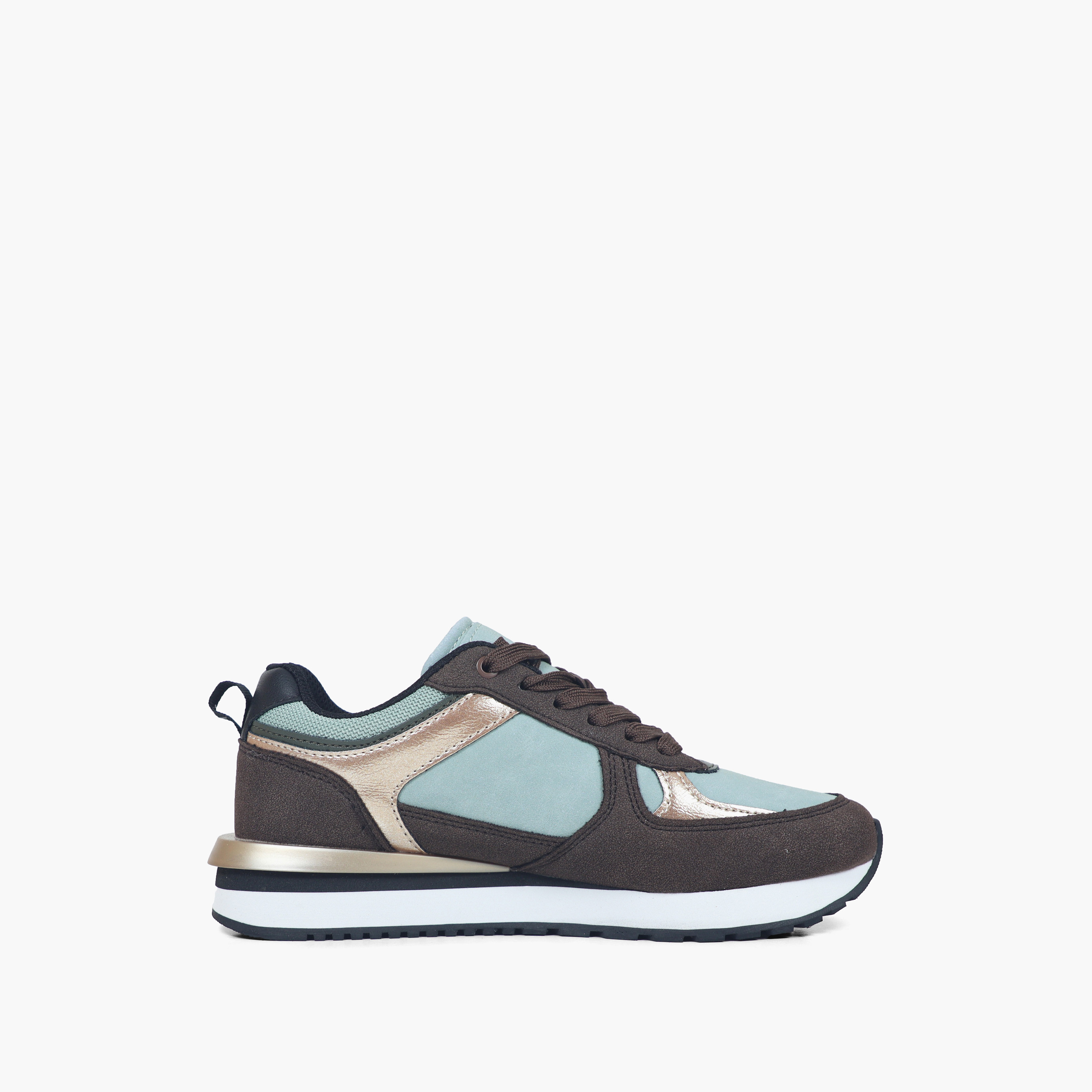GAP Women's IDAHO BLK Lace-Up Sneakers - GPW5213100042-women-shoes-sneakers-image-3
