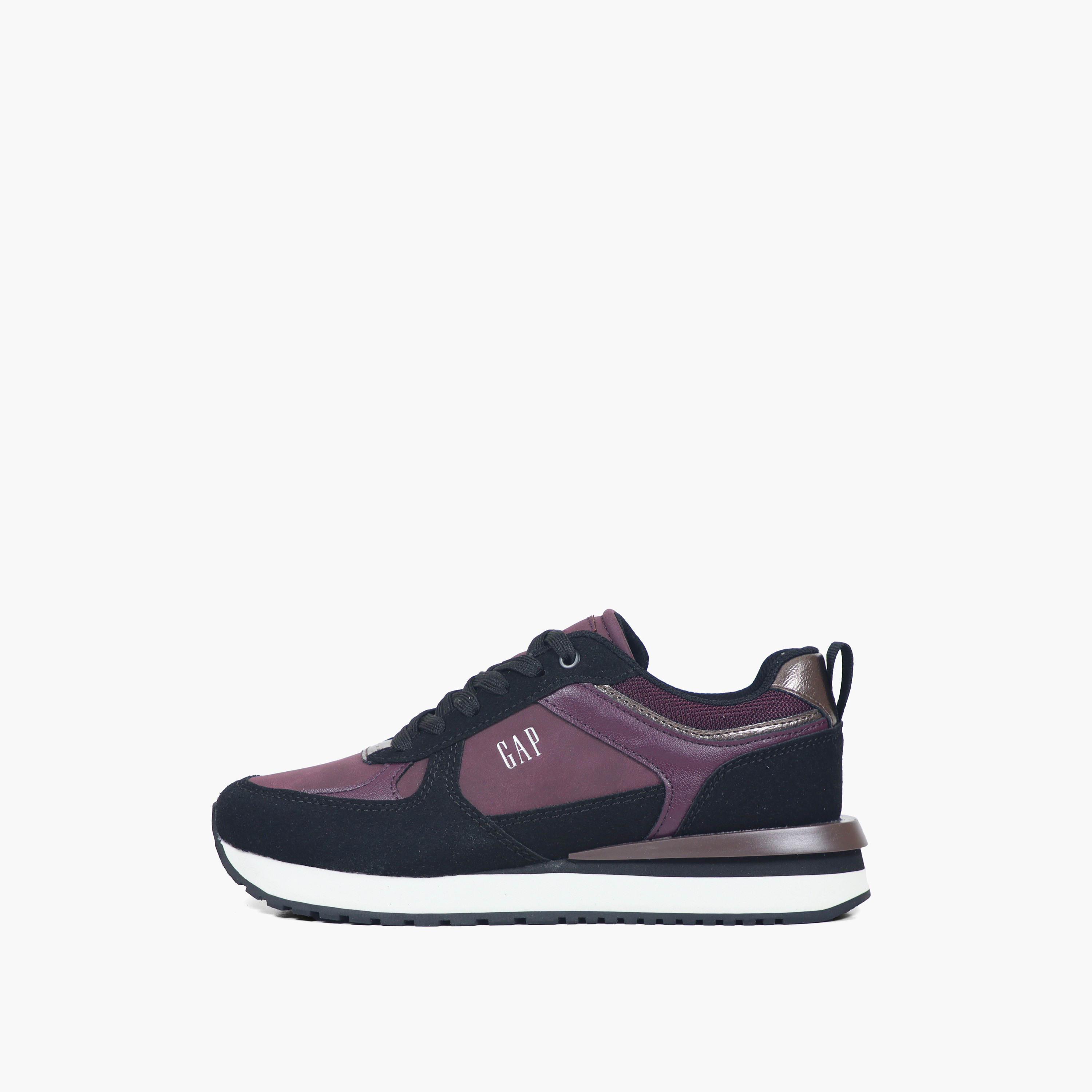 GAP Women's IDAHO BLK Lace-Up Sneakers - GPW5213103817-women-shoes-sneakers-image-1