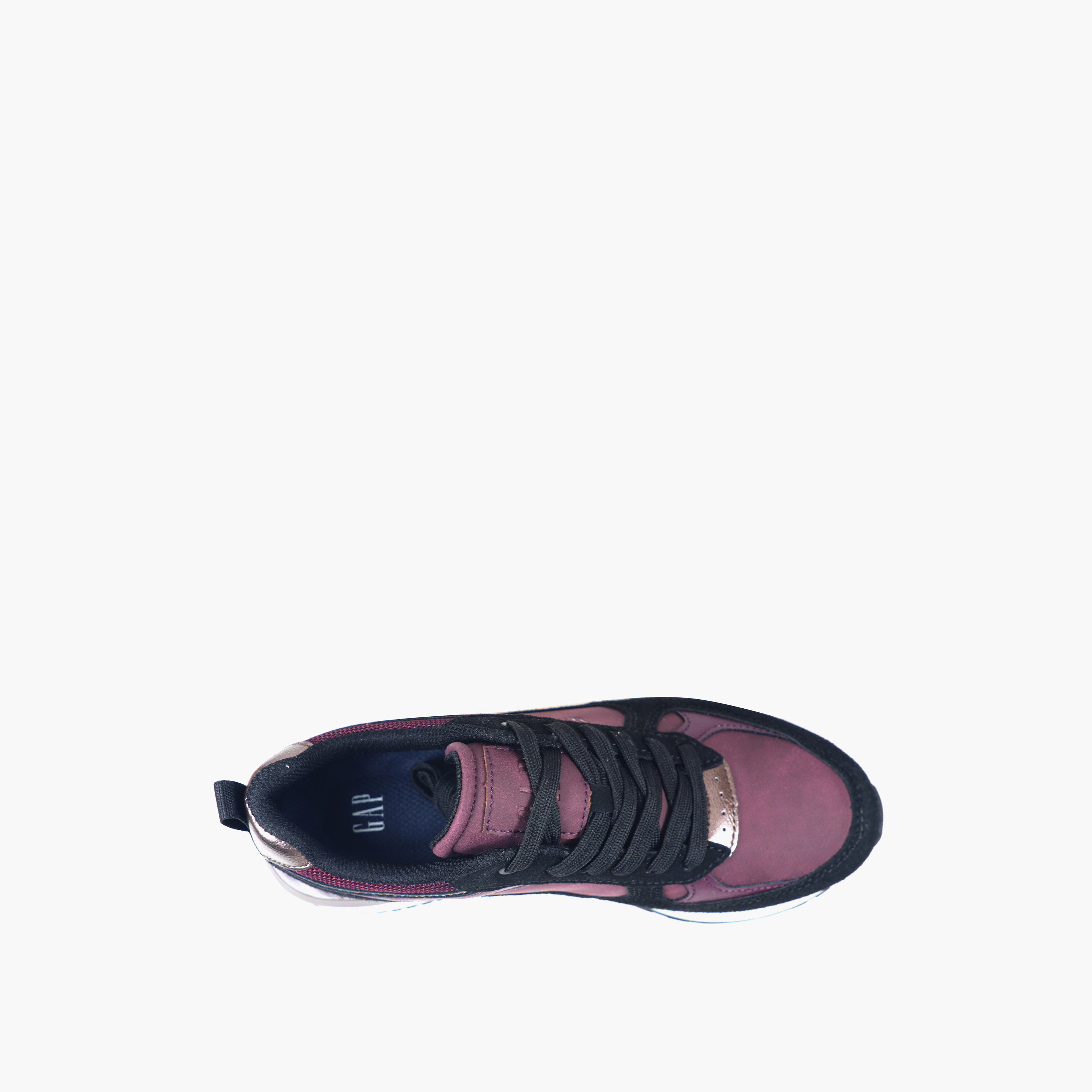 GAP Women's IDAHO BLK Lace-Up Sneakers - GPW5213103817-women-shoes-sneakers-image-3