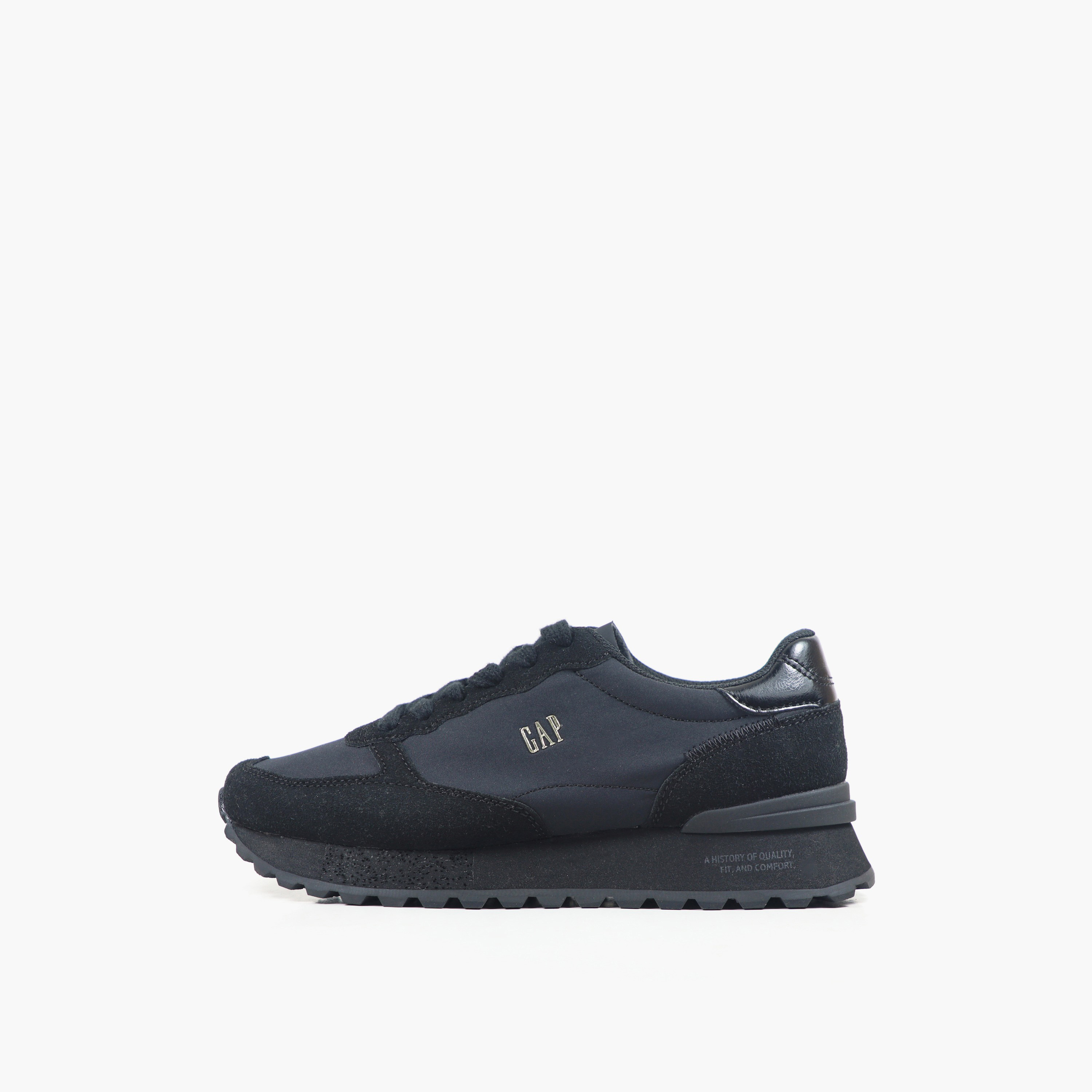 GAP Women Osaka Textured Lace-Up Ankle Sneakers-women-shoes-sneakers-image-1