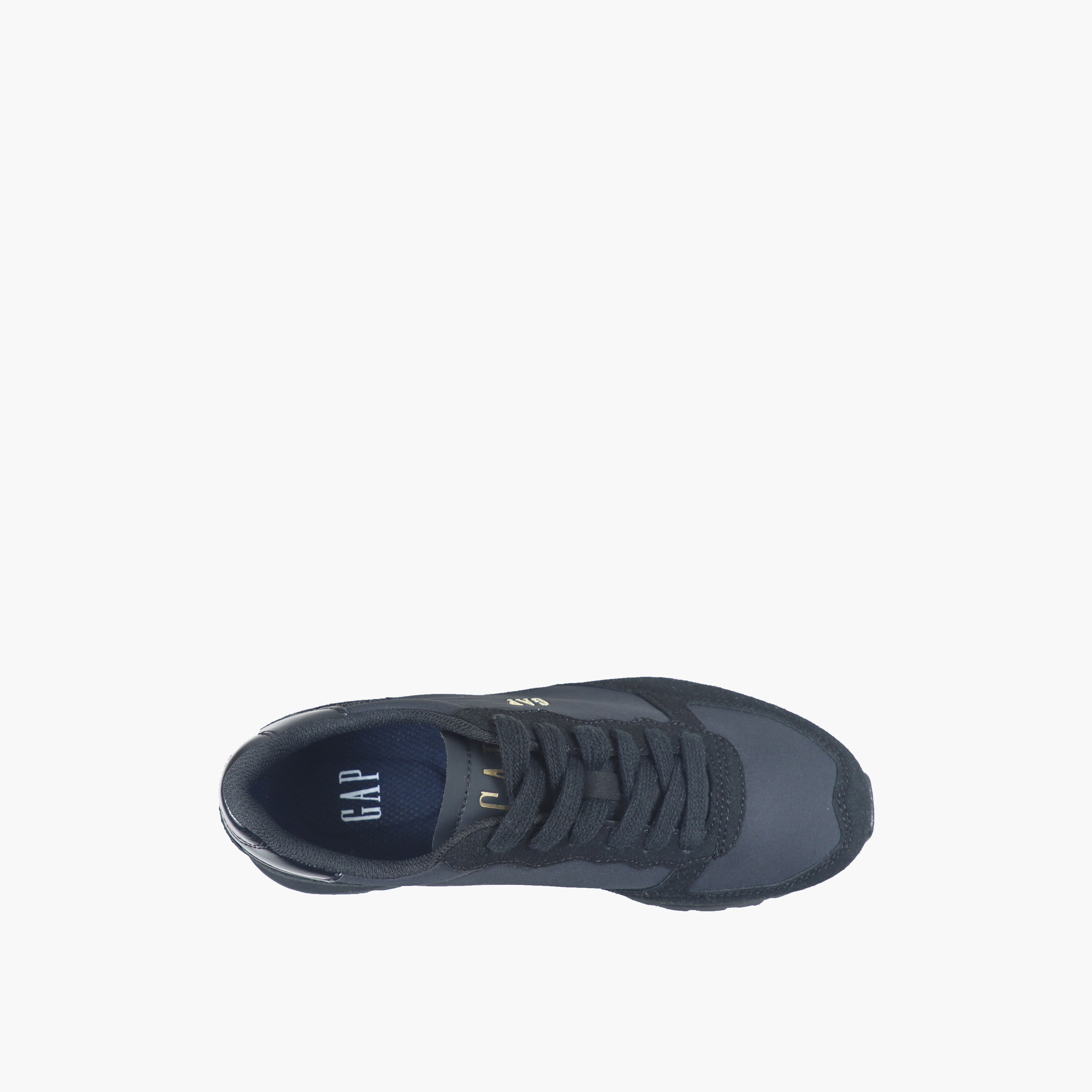 GAP Women Osaka Textured Lace-Up Ankle Sneakers-women-shoes-sneakers-image-4